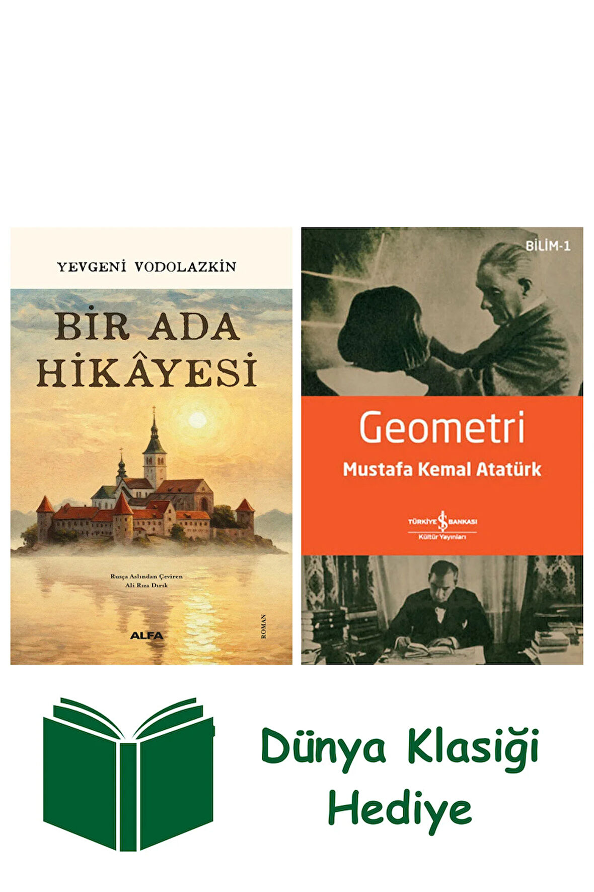 Bir Ada Hikâyesi + Geometri + Dünya Klasiği Hediye