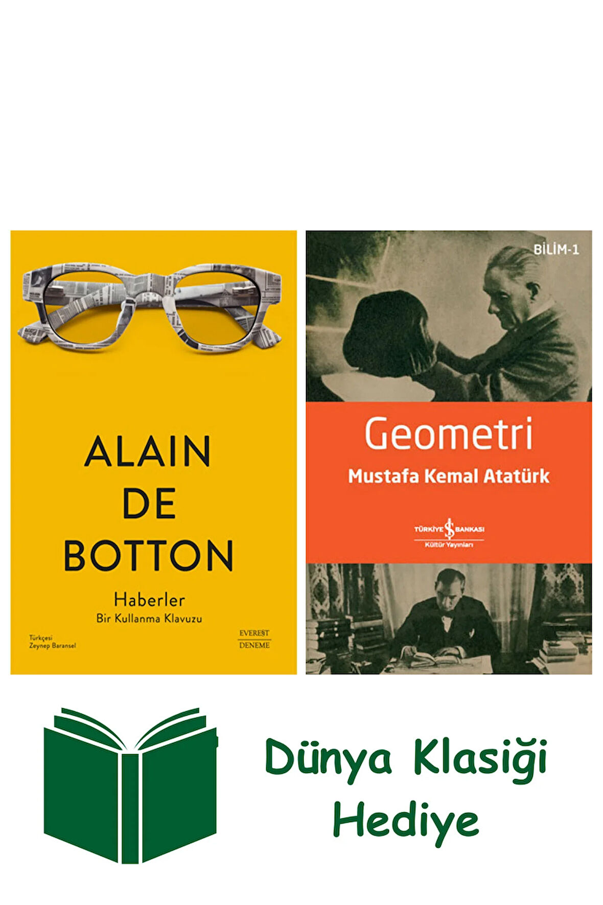 Haberler + Geometri + Dünya Klasiği Hediye