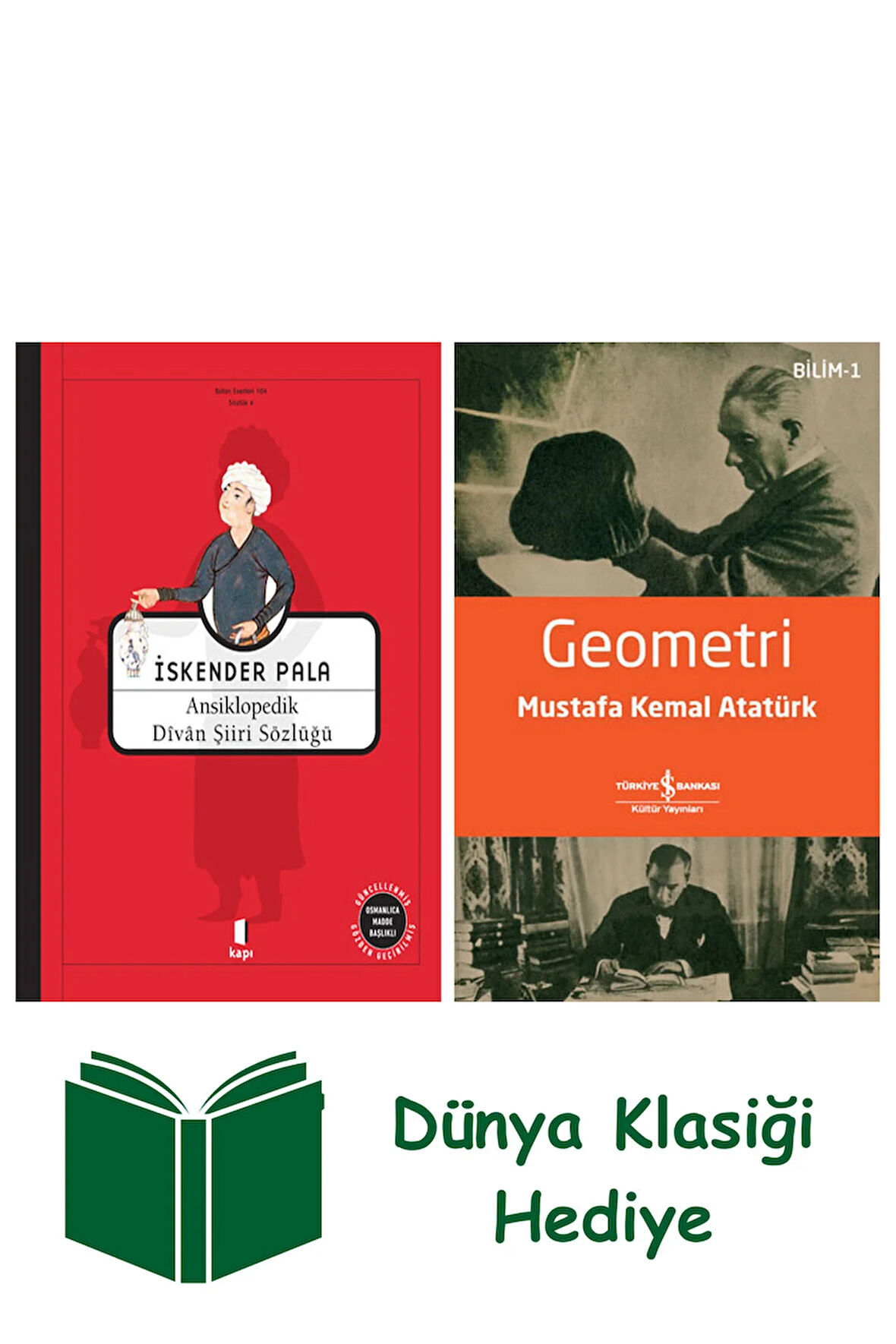 Ansikolopedik Divân Şiiri Sözlüğü (Ciltli) + Geometri + Dünya Klasiği Hediye