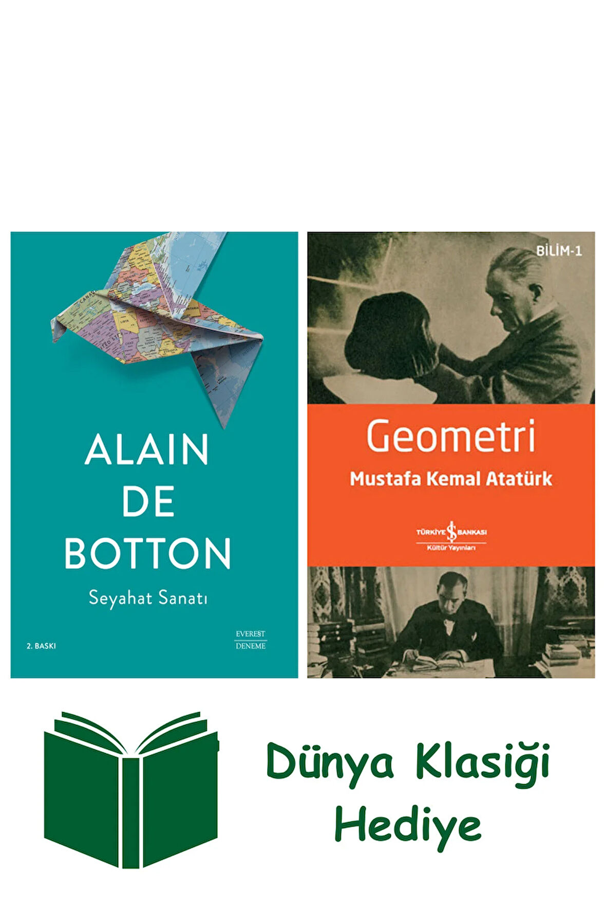 Seyahat Sanatı + Geometri + Dünya Klasiği Hediye