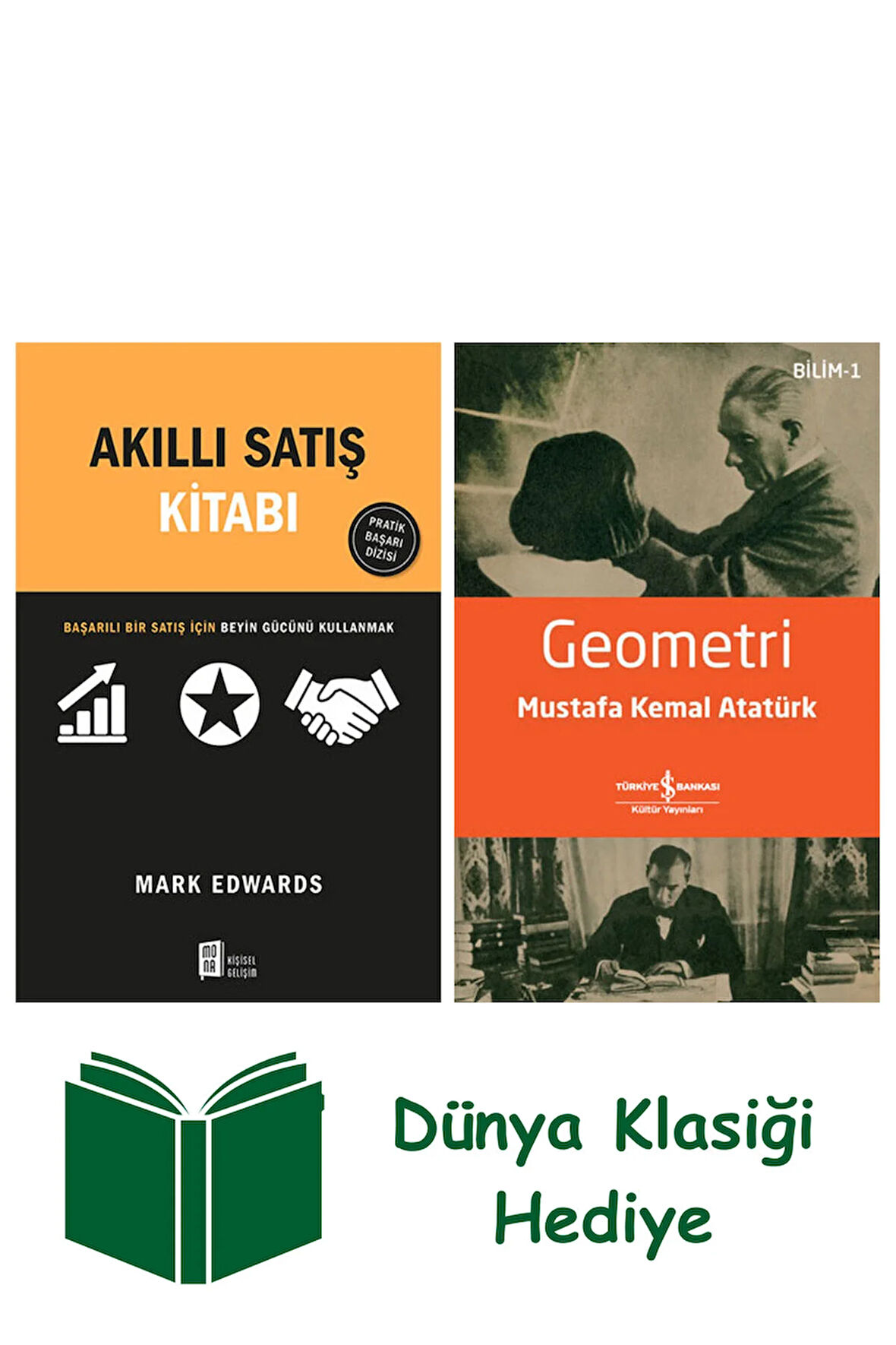 Akıllı Satış Kitabı + Geometri + Dünya Klasiği Hediye