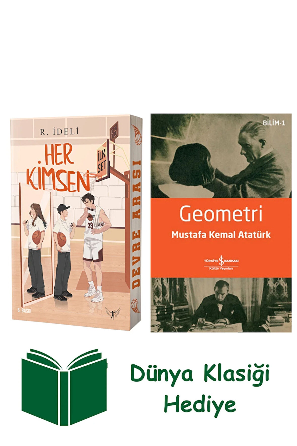 Her Kimsen - İlk Set + Geometri + Dünya Klasiği Hediye