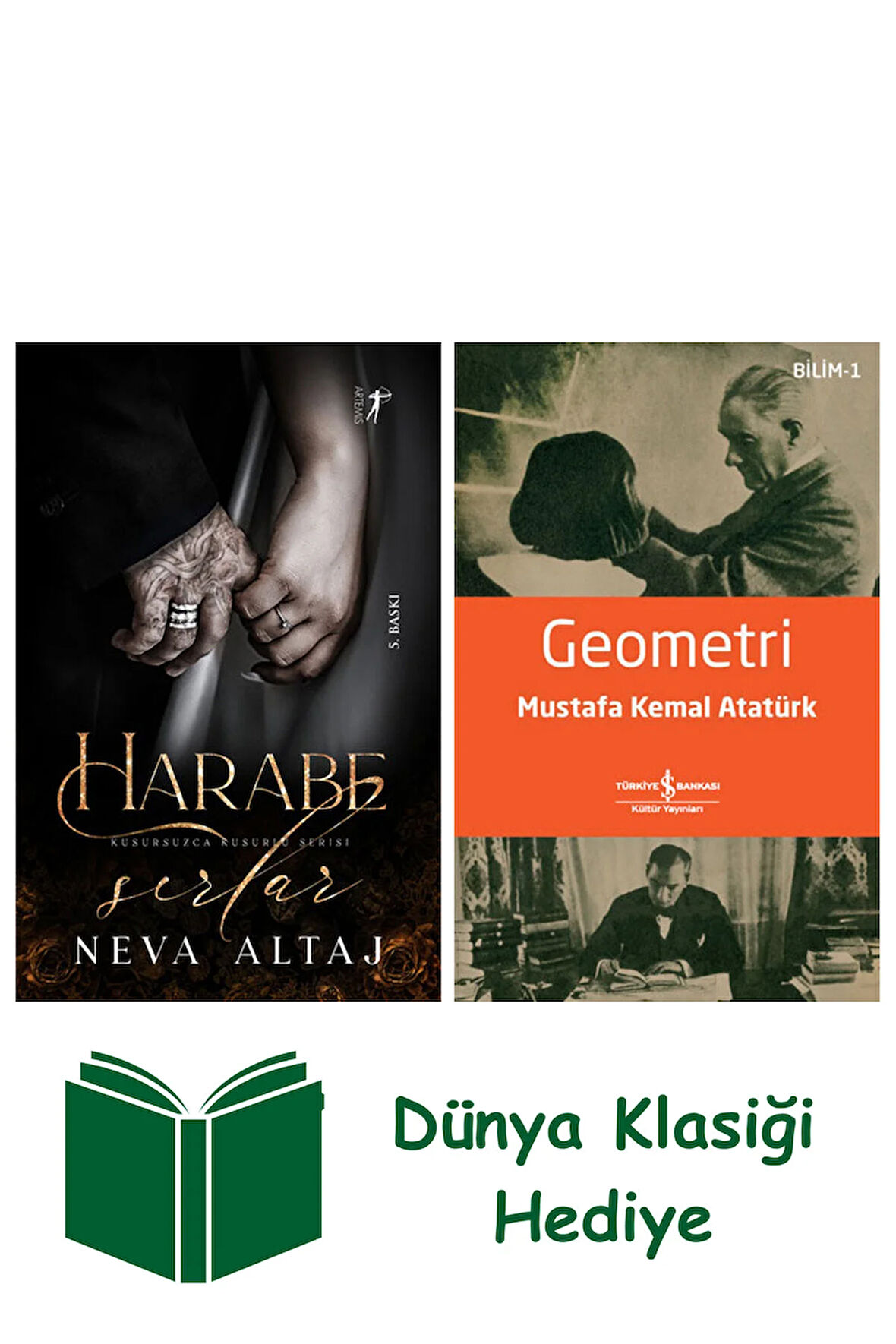 Harabe Sırlar + Geometri + Dünya Klasiği Hediye