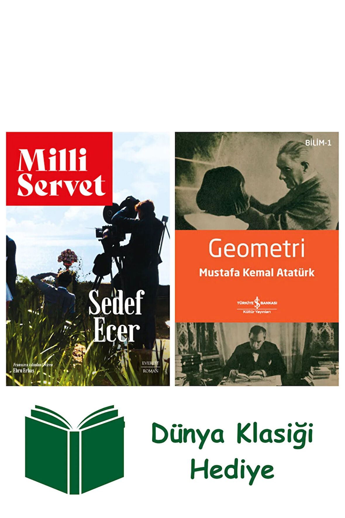 Milli Servet + Geometri + Dünya Klasiği Hediye