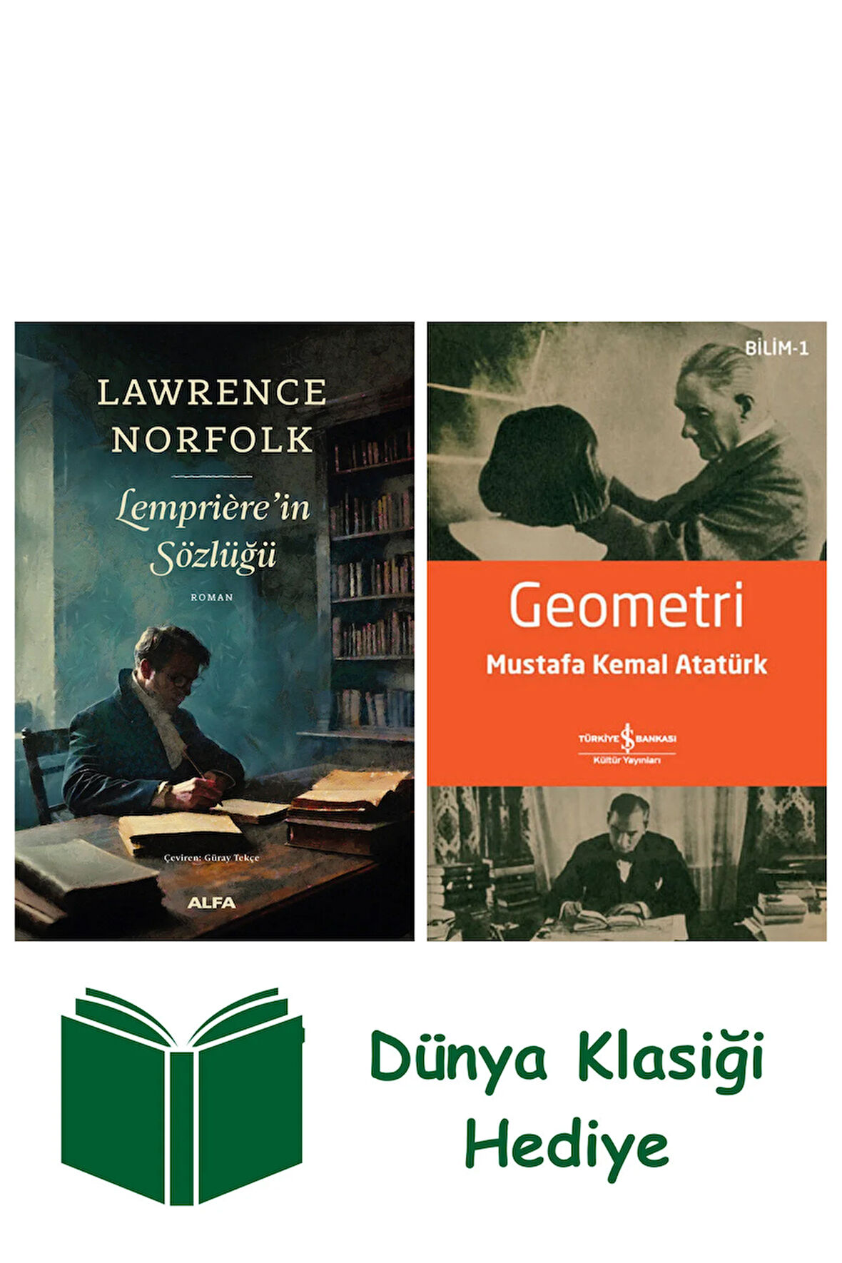 Lemprière’in Sözlüğü + Geometri + Dünya Klasiği Hediye