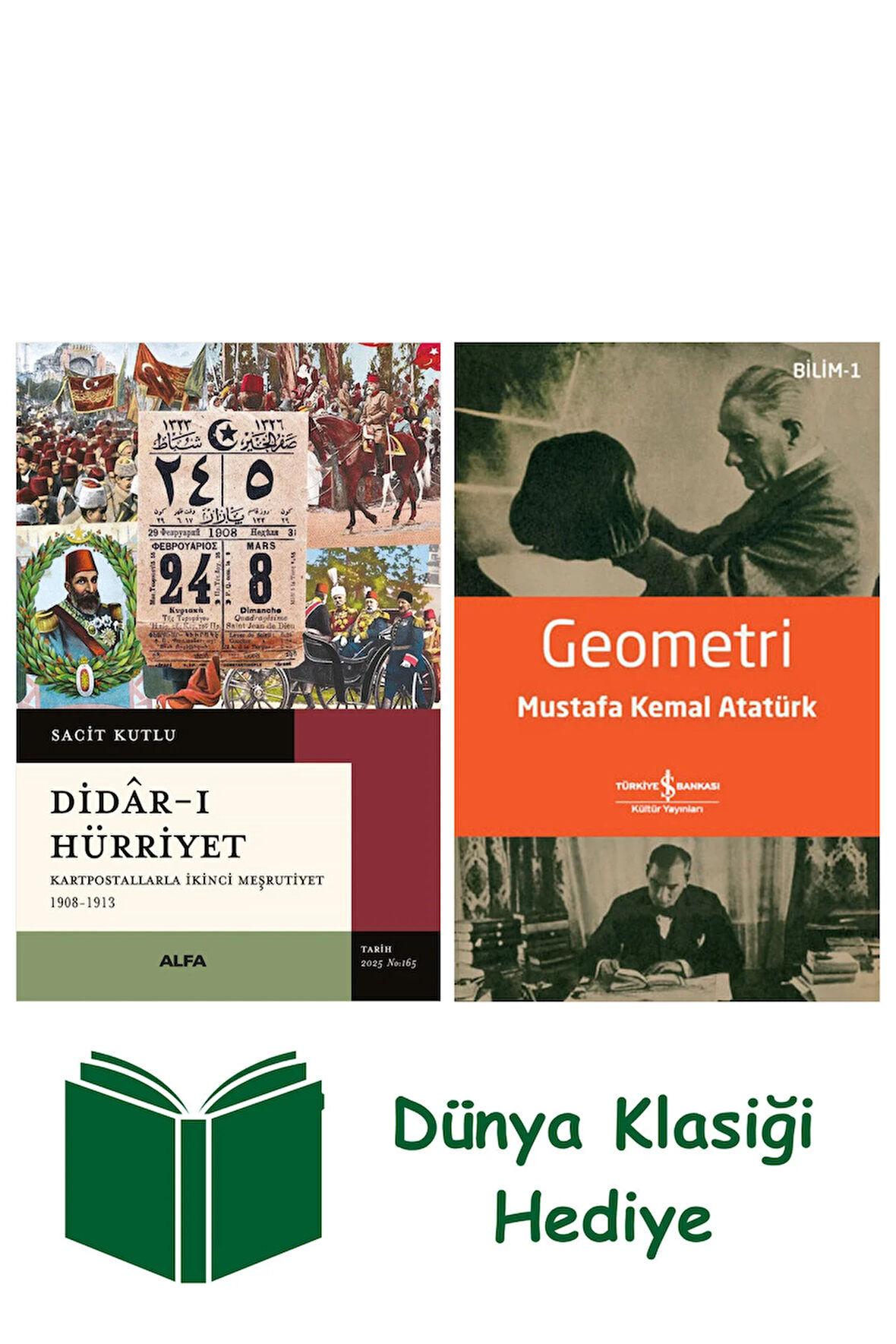 Didâr-ı Hürriyet + Geometri + Dünya Klasiği Hediye