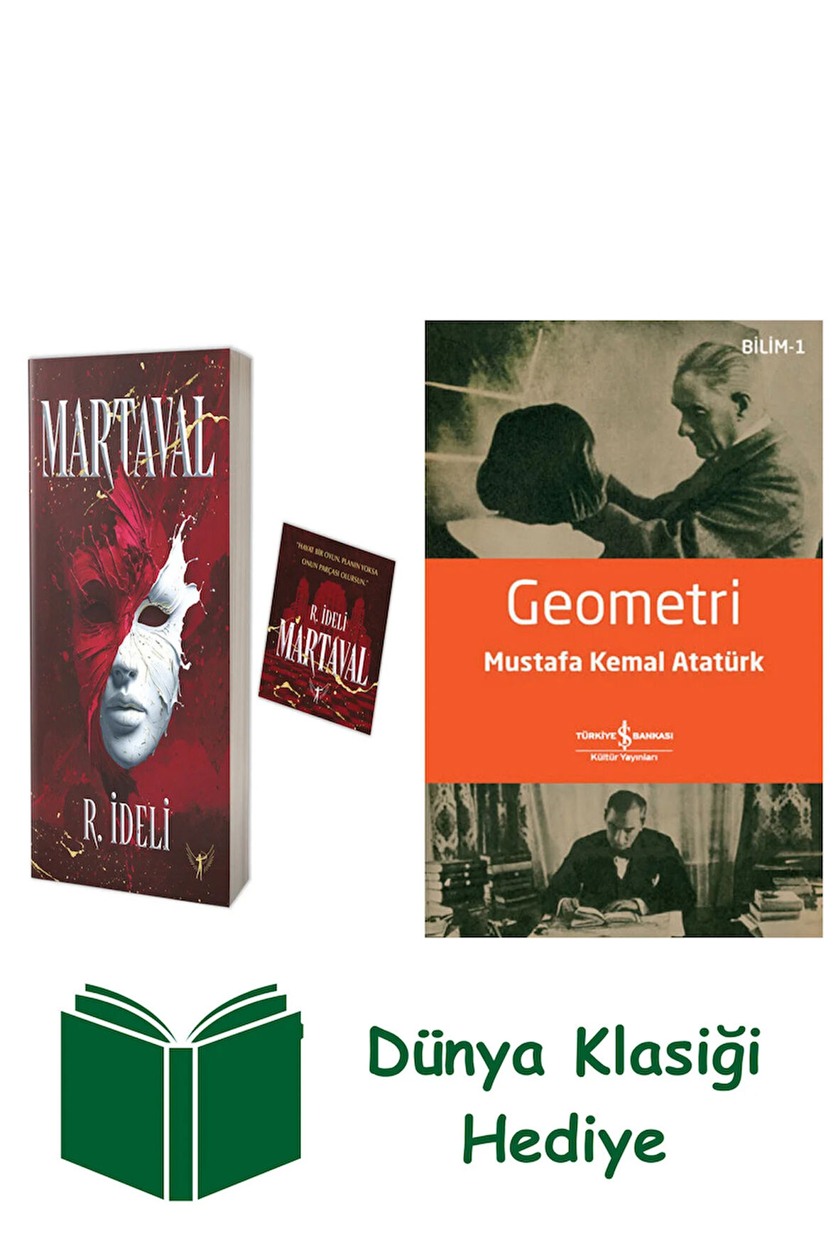 Martaval + Geometri + Dünya Klasiği Hediye