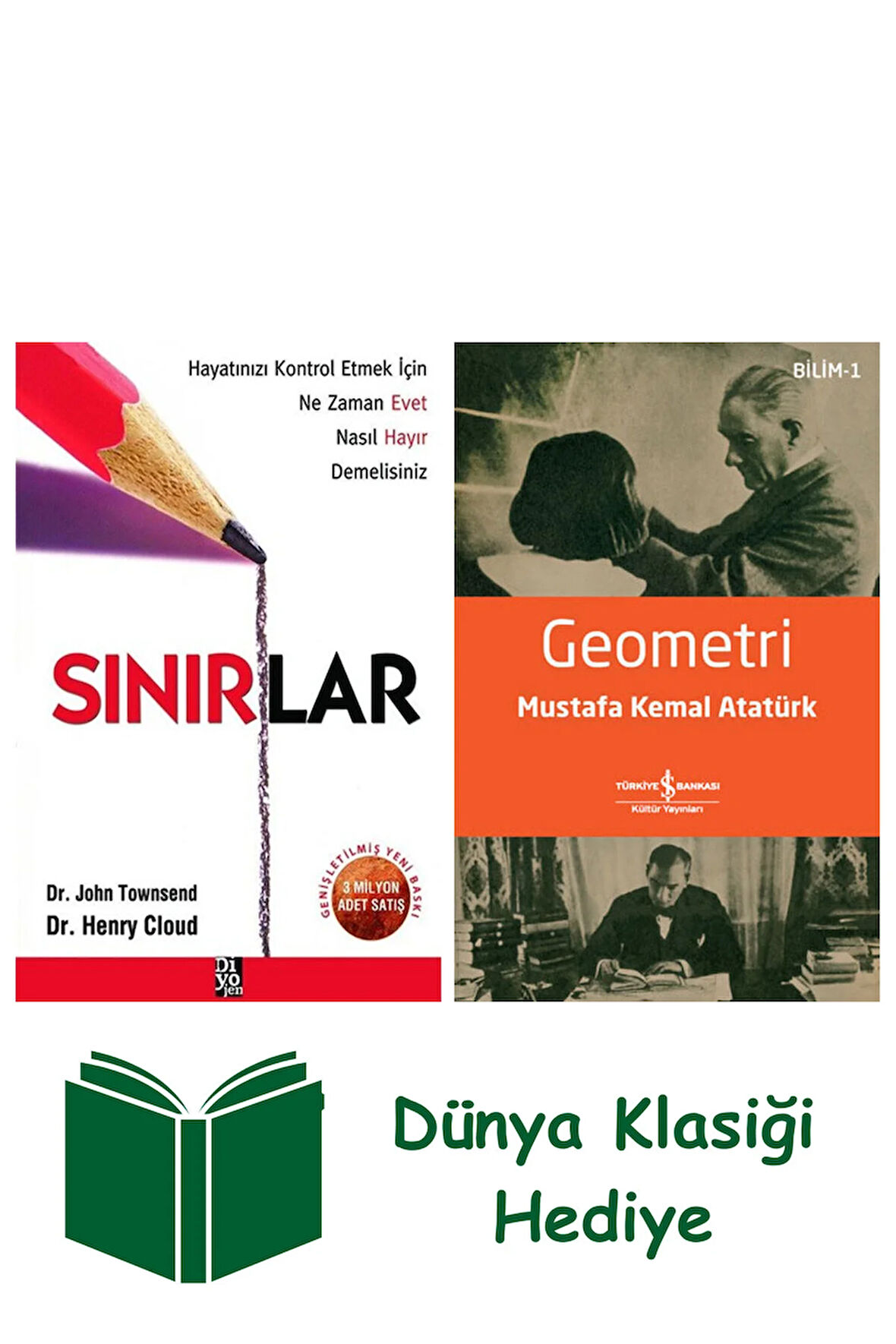 Sınırlar + Geometri + Dünya Klasiği Hediye