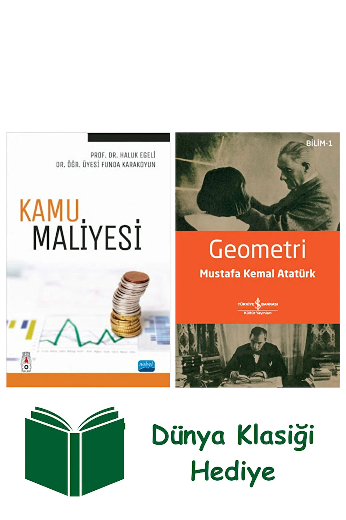 Kamu Maliyesi + Geometri + Dünya Klasiği Hediye