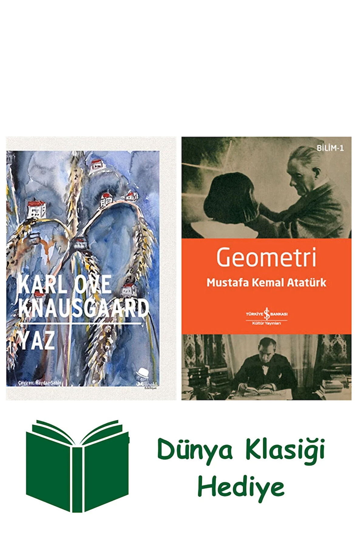 Yaz (Ciltli) + Geometri + Dünya Klasiği Hediye