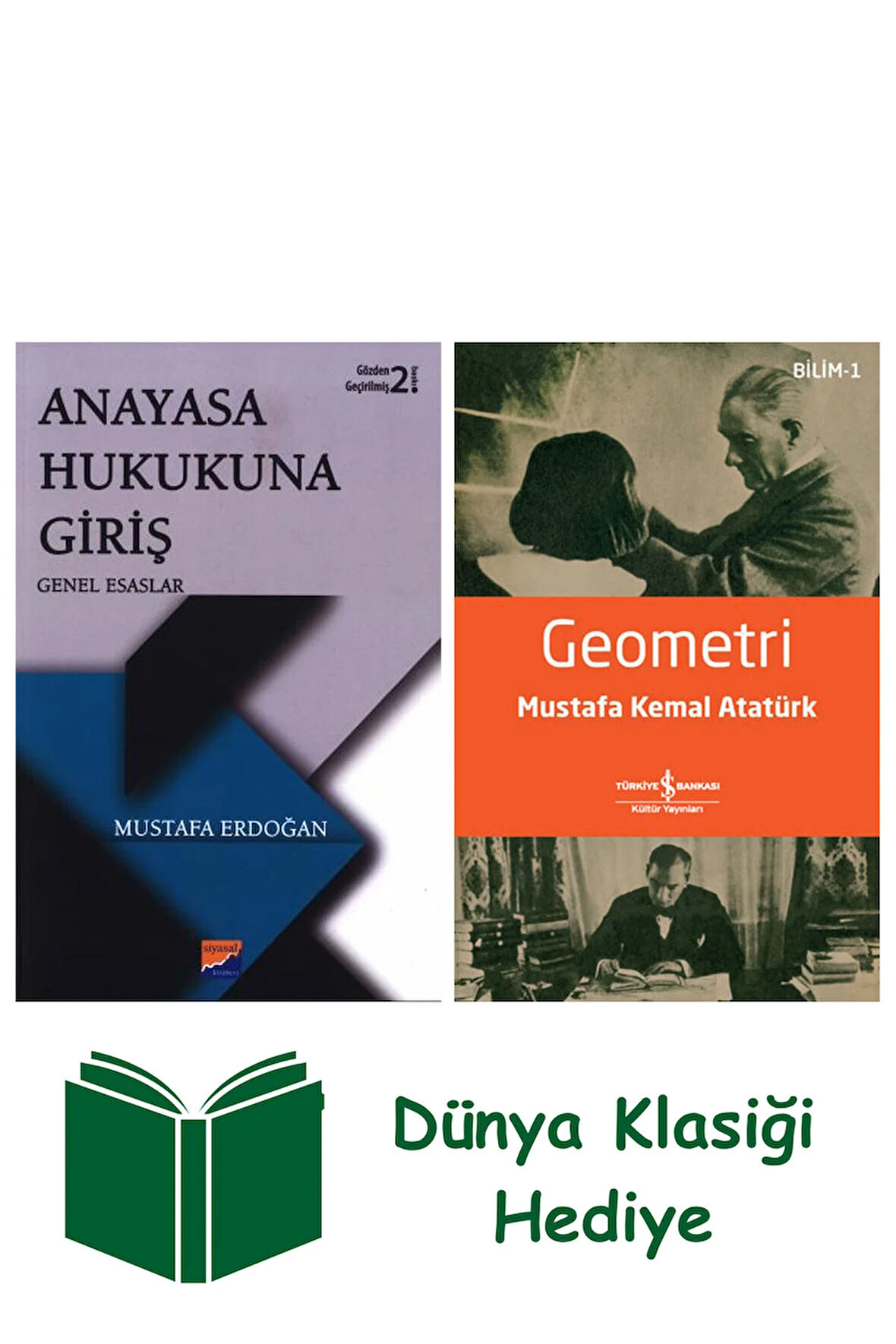Anayasa Hukukuna Giriş + Geometri + Dünya Klasiği Hediye