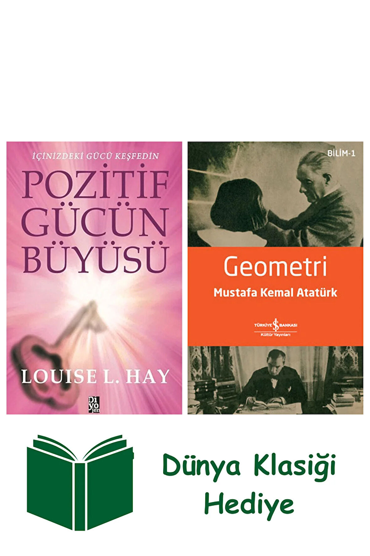 Pozitif Gücün Büyüsü + Geometri + Dünya Klasiği Hediye
