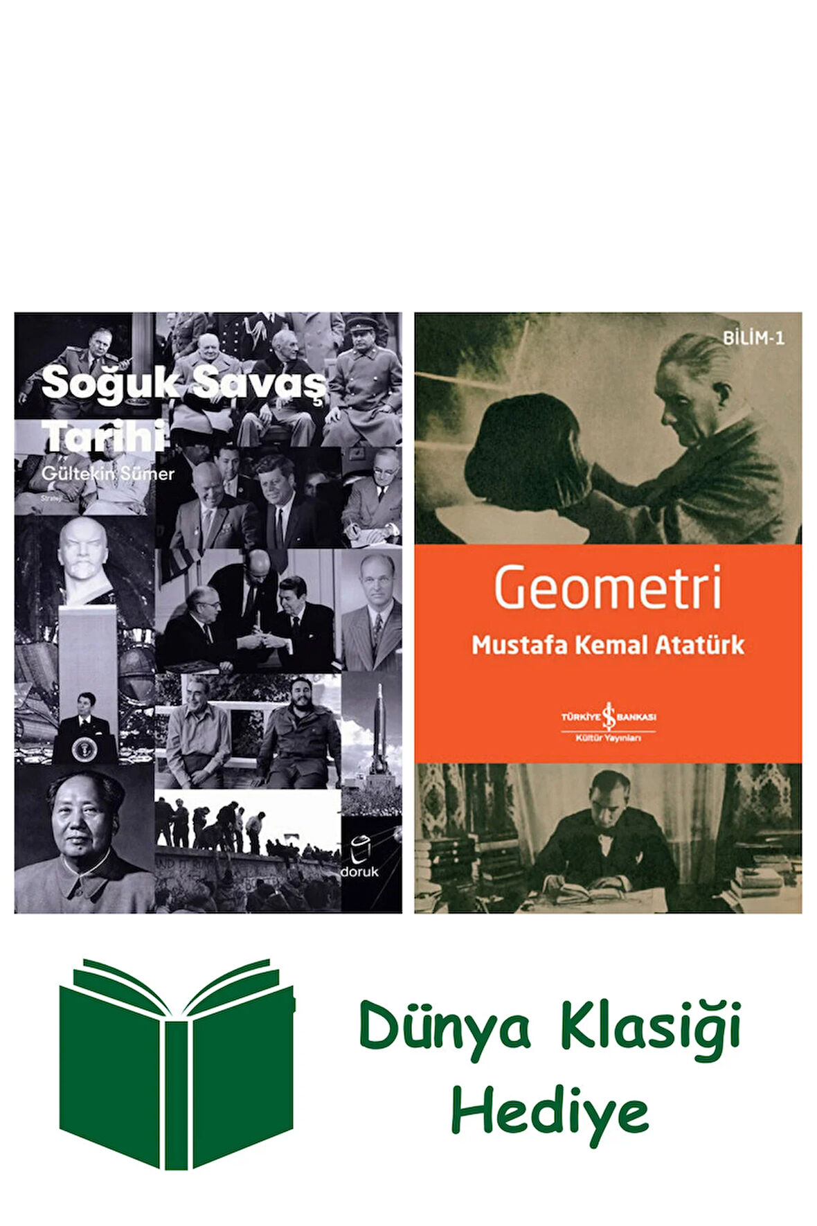 Soğuk Savaş Tarihi + Geometri + Dünya Klasiği Hediye