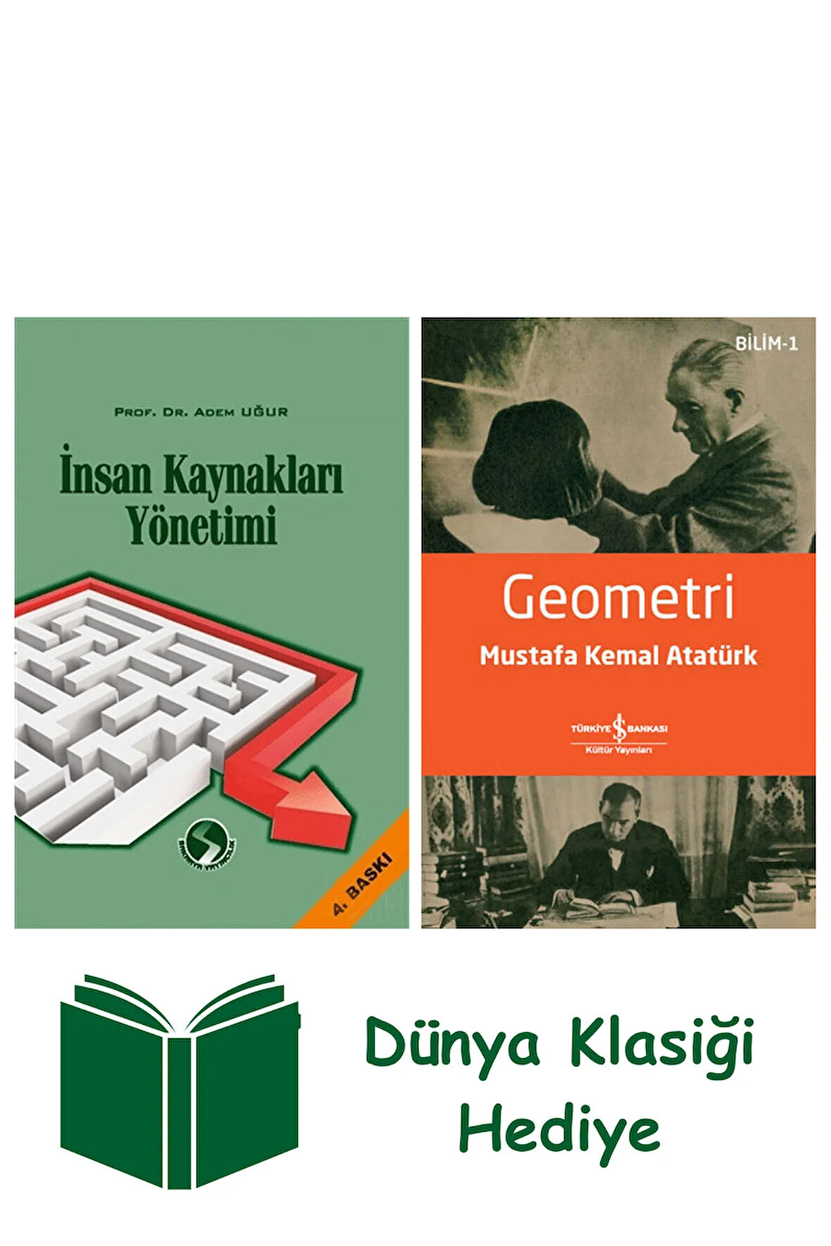 İnsan Kaynakları Yönetimi + Geometri + Dünya Klasiği Hediye