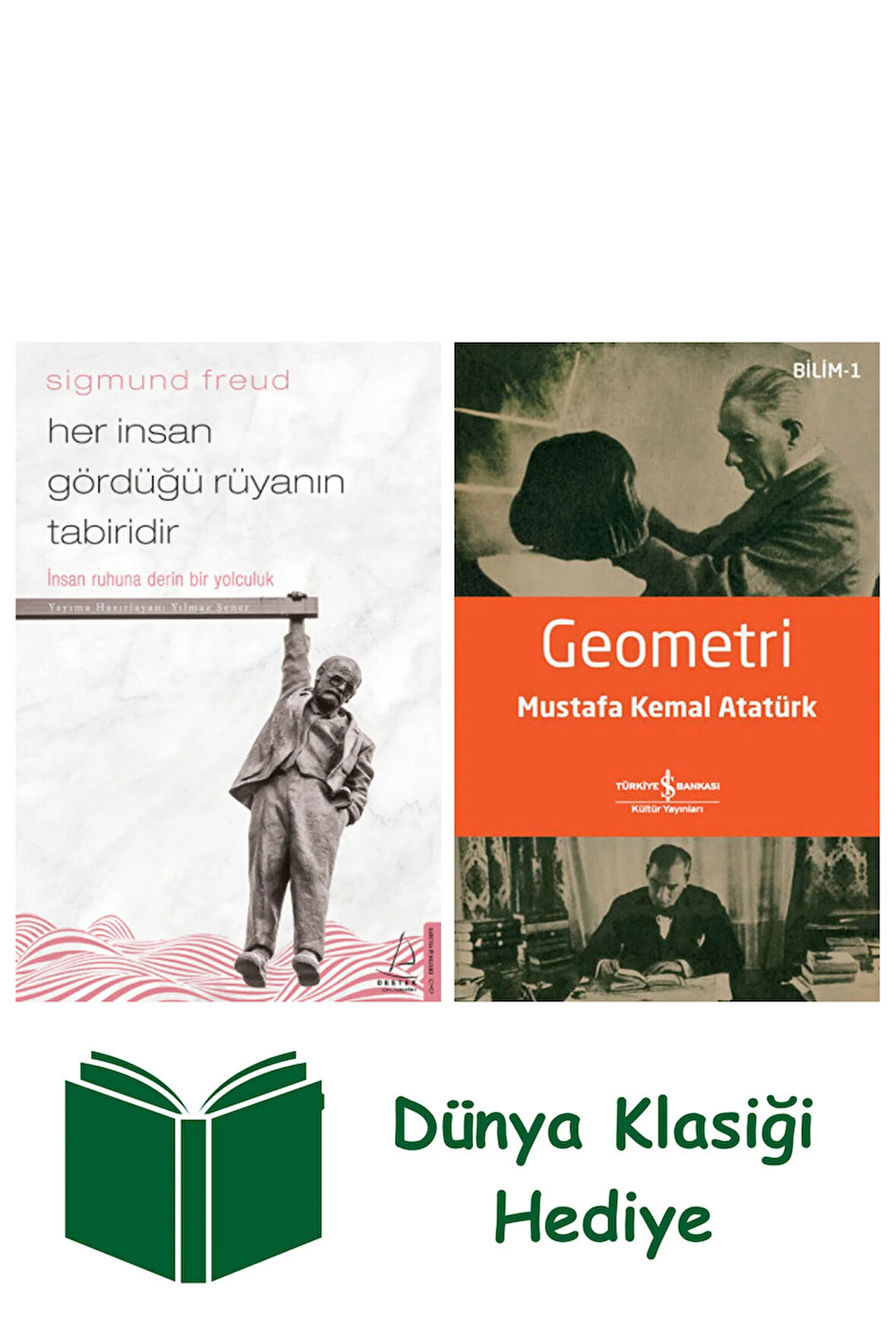 Her İnsan Gördüğü Rüyanın Tabiridir + Geometri + Dünya Klasiği Hediye