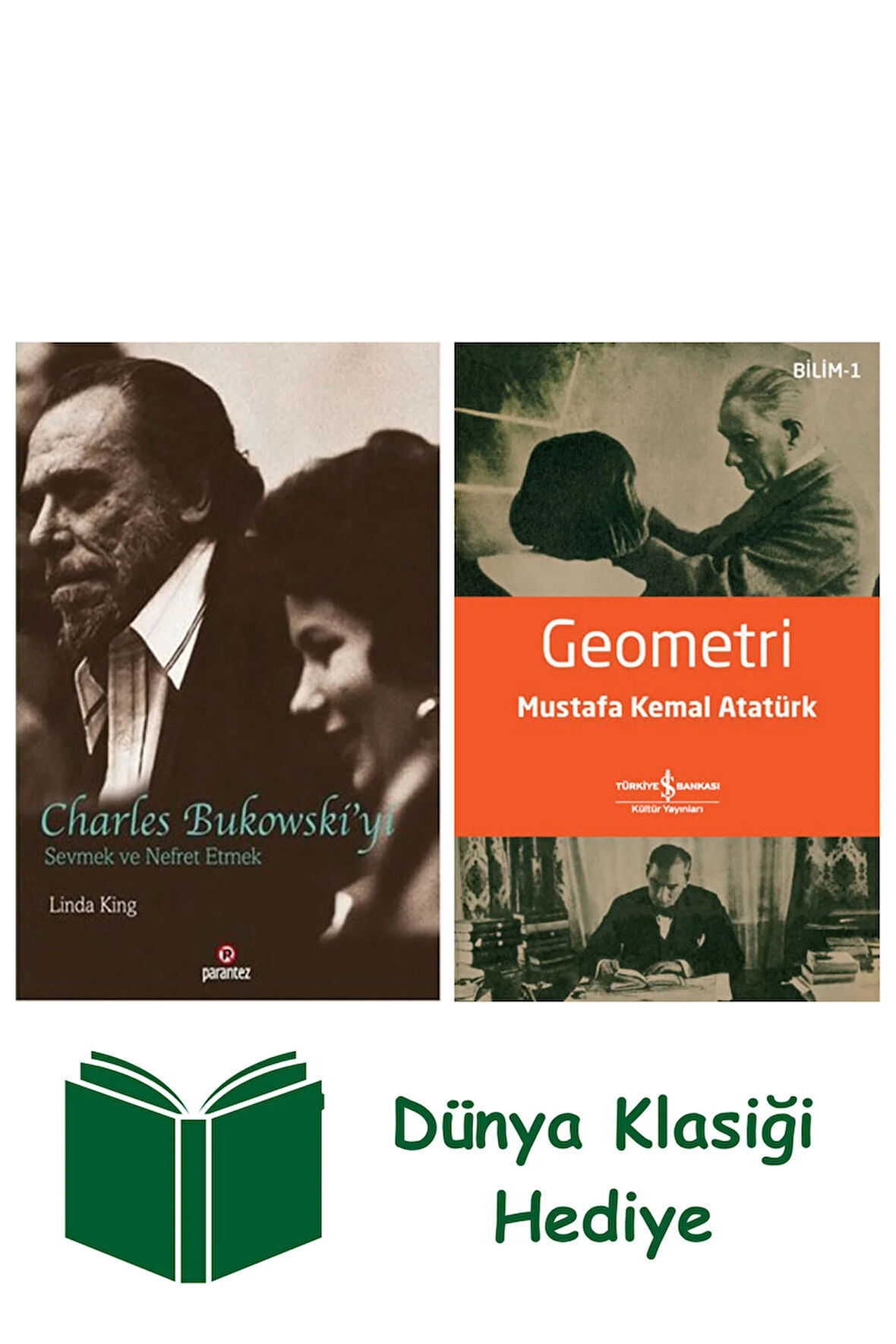 Charles Bukowski’yi Sevmek ve Nefret Etmek + Geometri + Dünya Klasiği Hediye