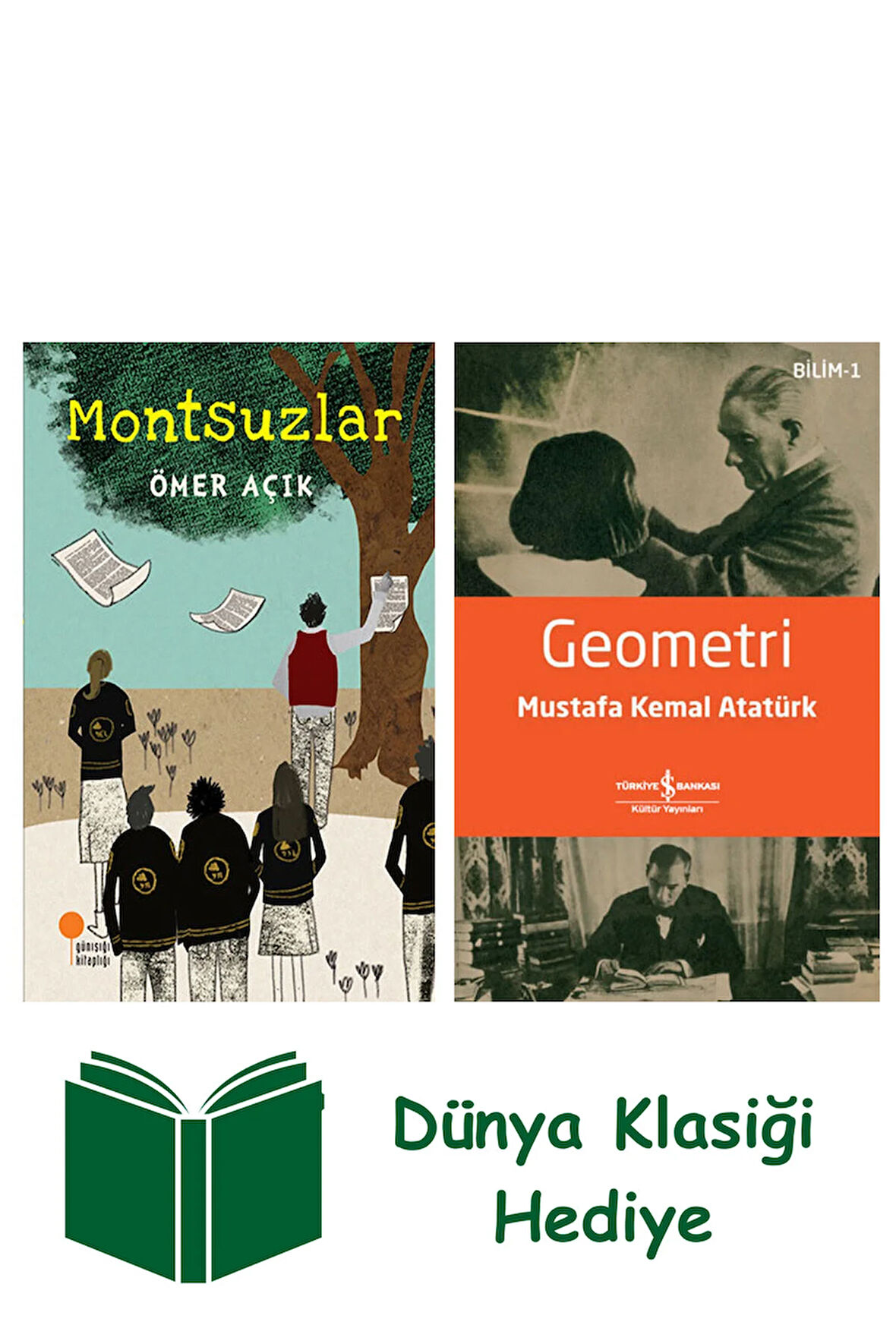 Montsuzlar + Geometri + Dünya Klasiği Hediye