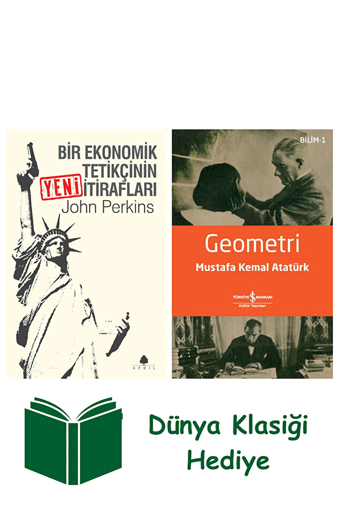 Bir Ekonomik Tetikçinin Yeni İtirafları + Geometri + Dünya Klasiği Hediye