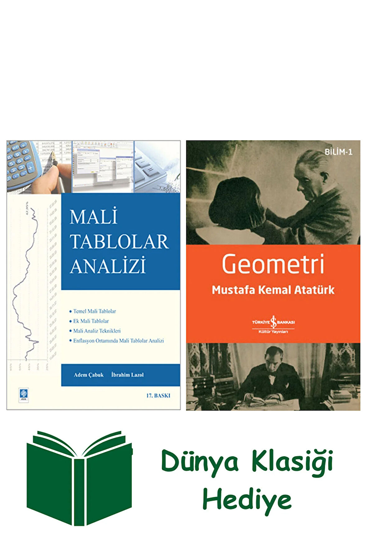Mali Tablolar Analizi + Geometri + Dünya Klasiği Hediye