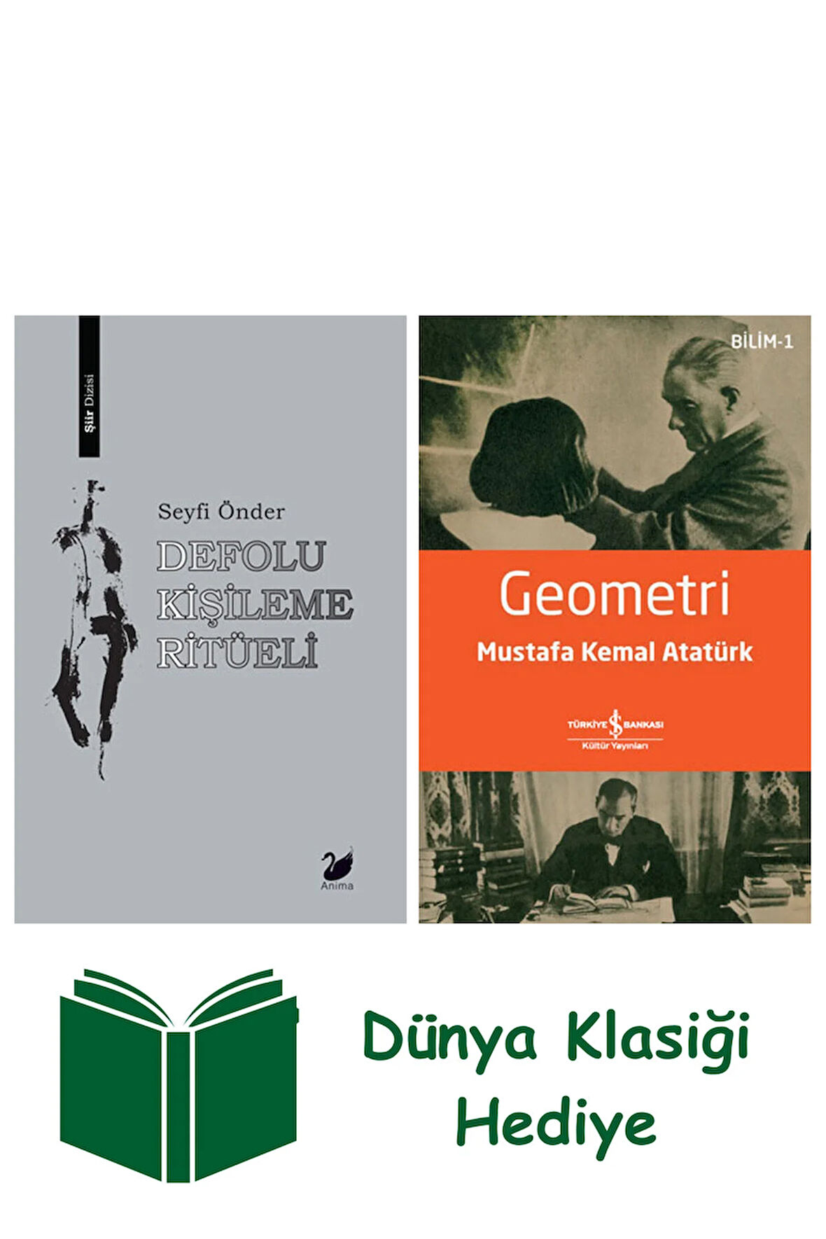 Defolu Kişileme Ritüeli + Geometri + Dünya Klasiği Hediye