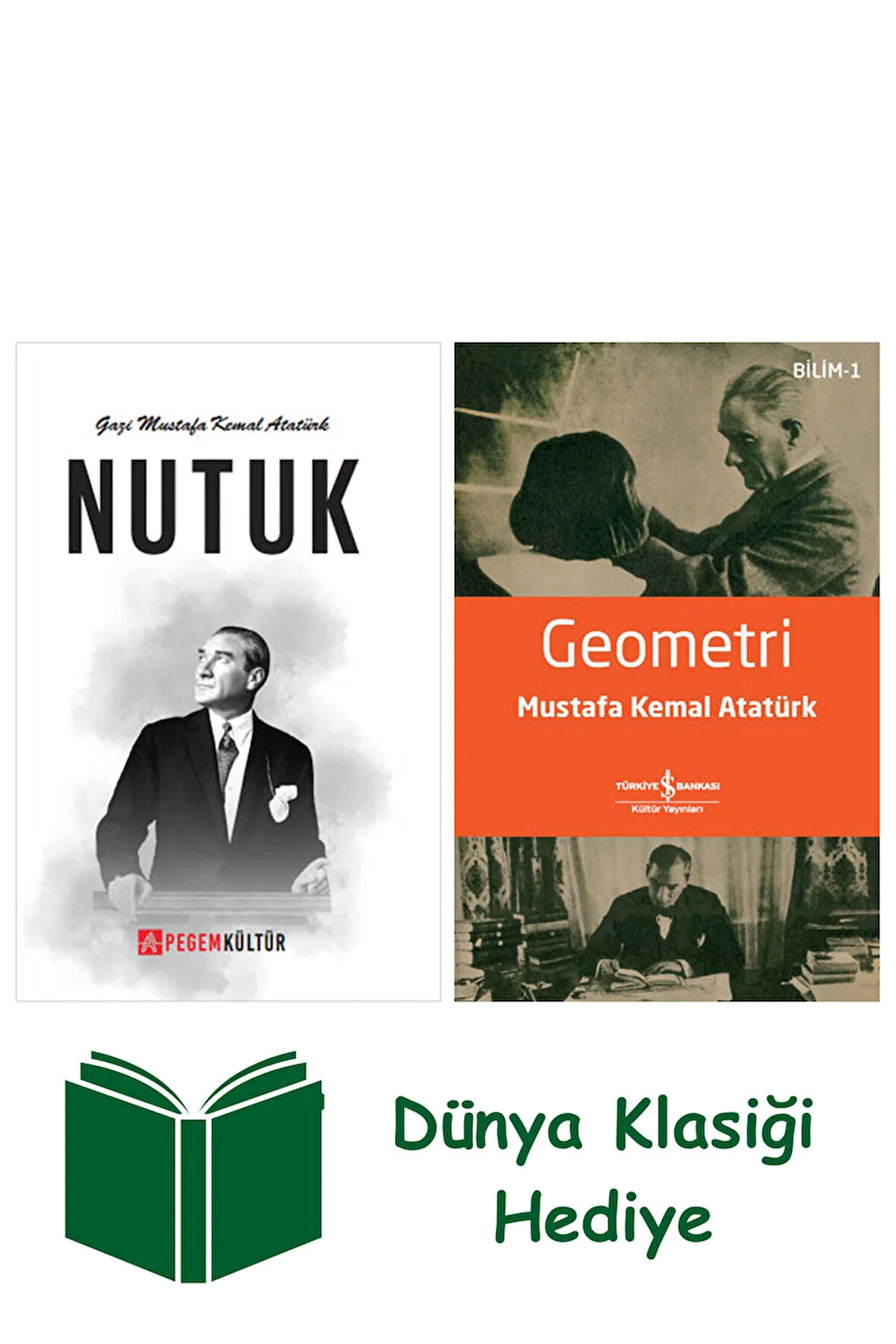 Nutuk + Geometri + Dünya Klasiği Hediye