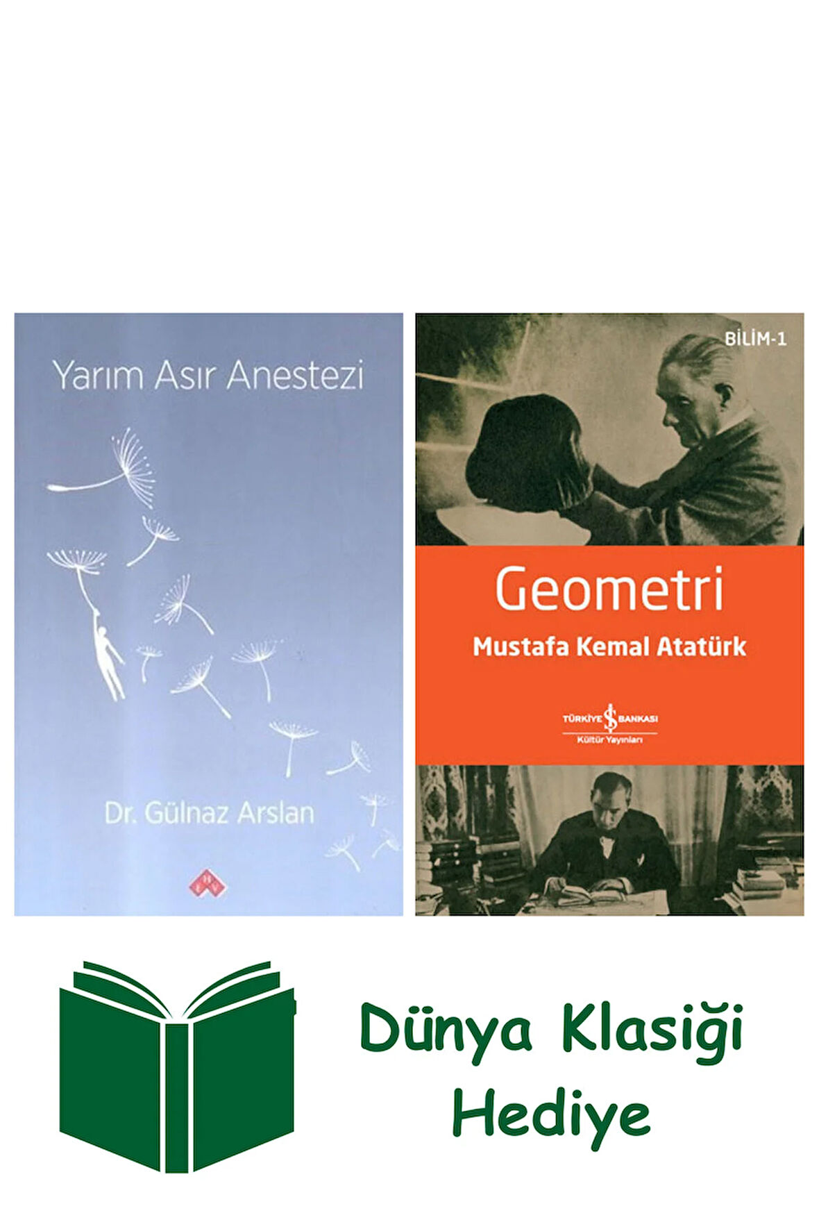 Yarım Asır Anestezi + Geometri + Dünya Klasiği Hediye