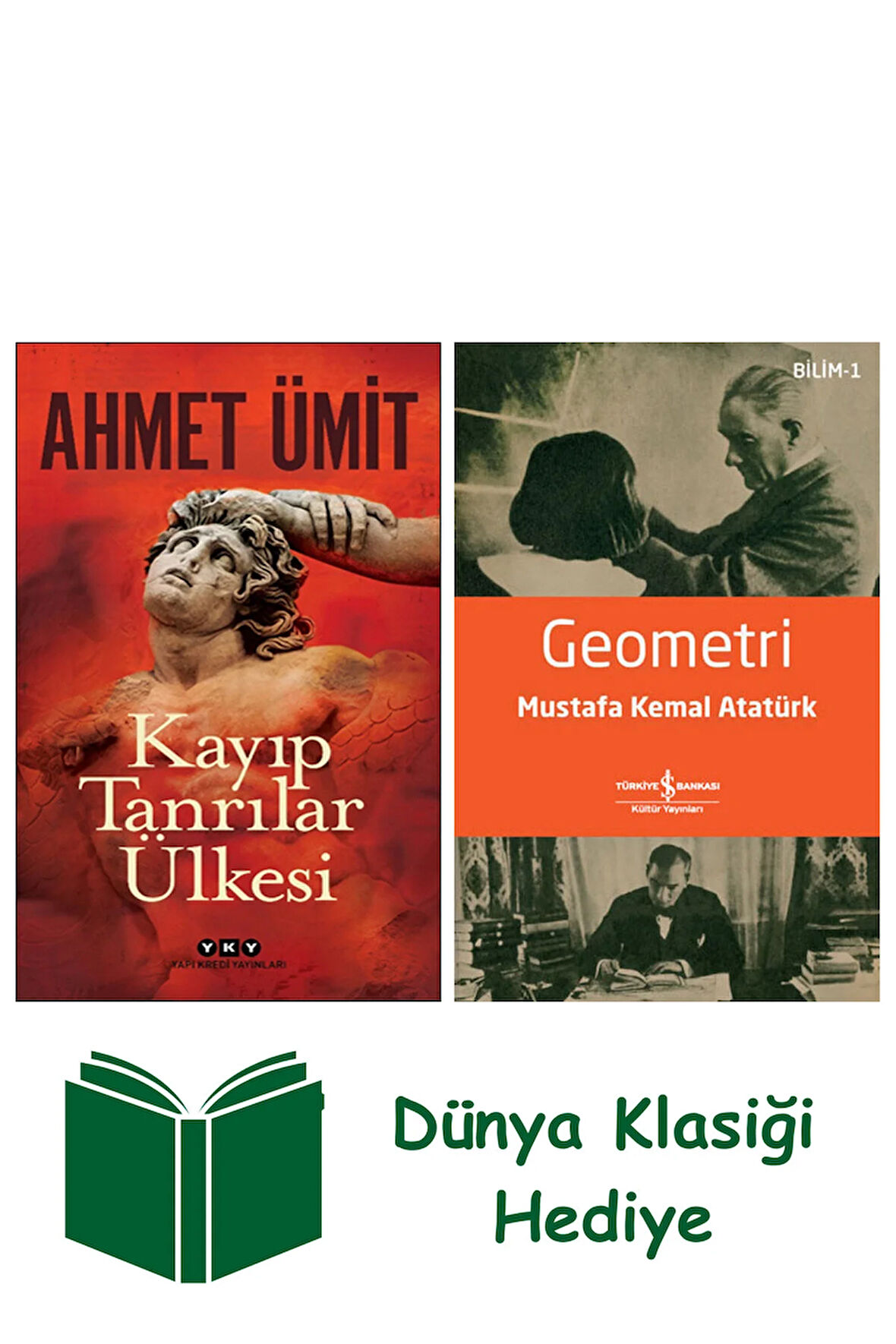 Kayıp Tanrılar Ülkesi + Geometri + Dünya Klasiği Hediye