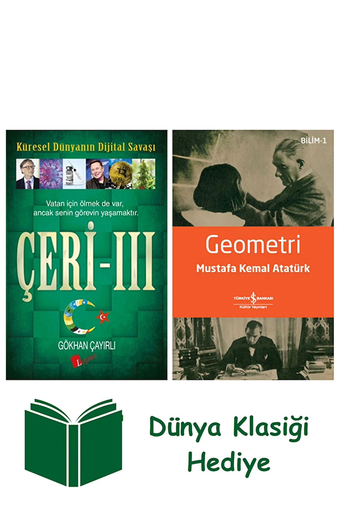 Çeri - 3 + Geometri + Dünya Klasiği Hediye