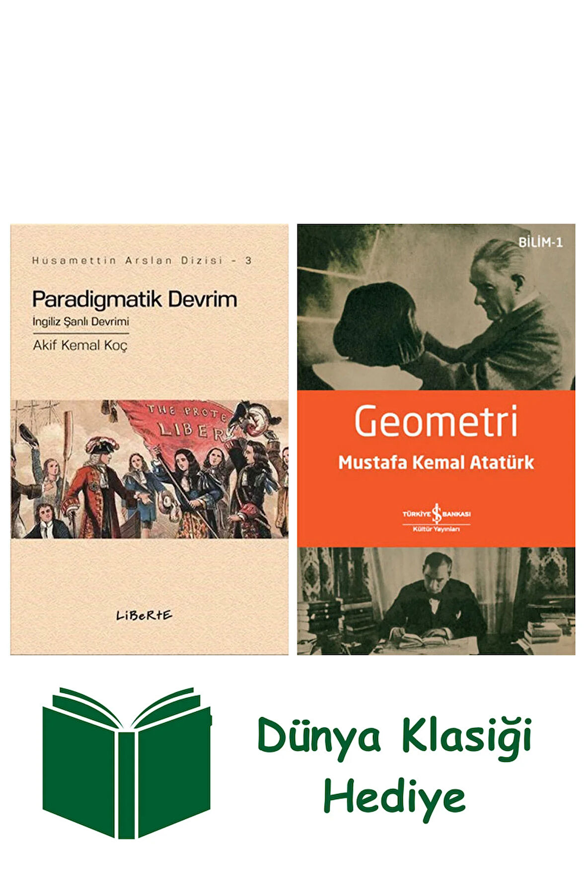 Paradigmatik Devrim + Geometri + Dünya Klasiği Hediye