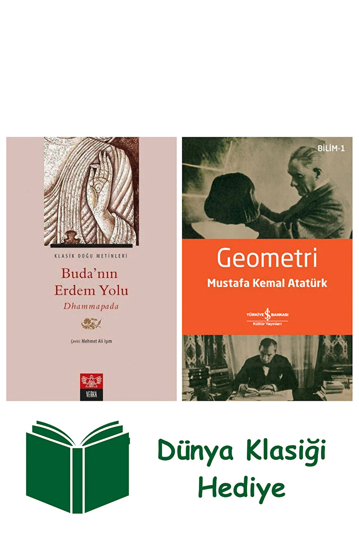 Buda'nın Erdem Yolu - Dhammapada + Geometri + Dünya Klasiği Hediye