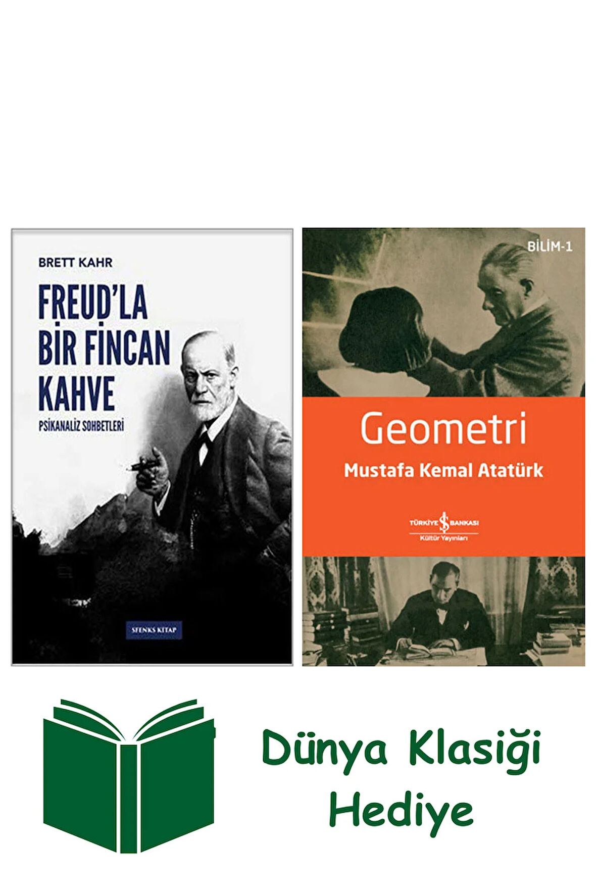 Freud’la Bir Fincan Kahve + Geometri + Dünya Klasiği Hediye
