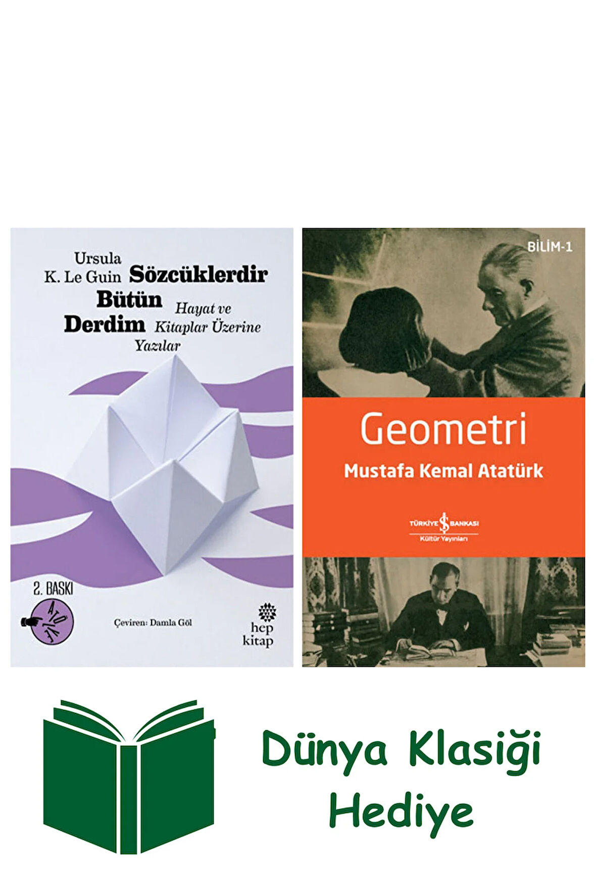 Sözcüklerdir Bütün Derdim + Geometri + Dünya Klasiği Hediye