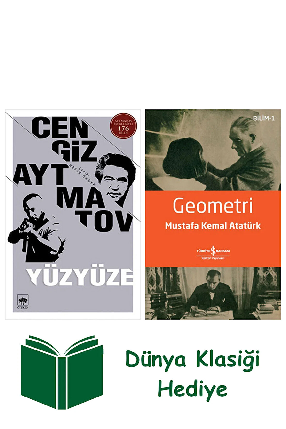 Yüzyüze + Geometri + Dünya Klasiği Hediye