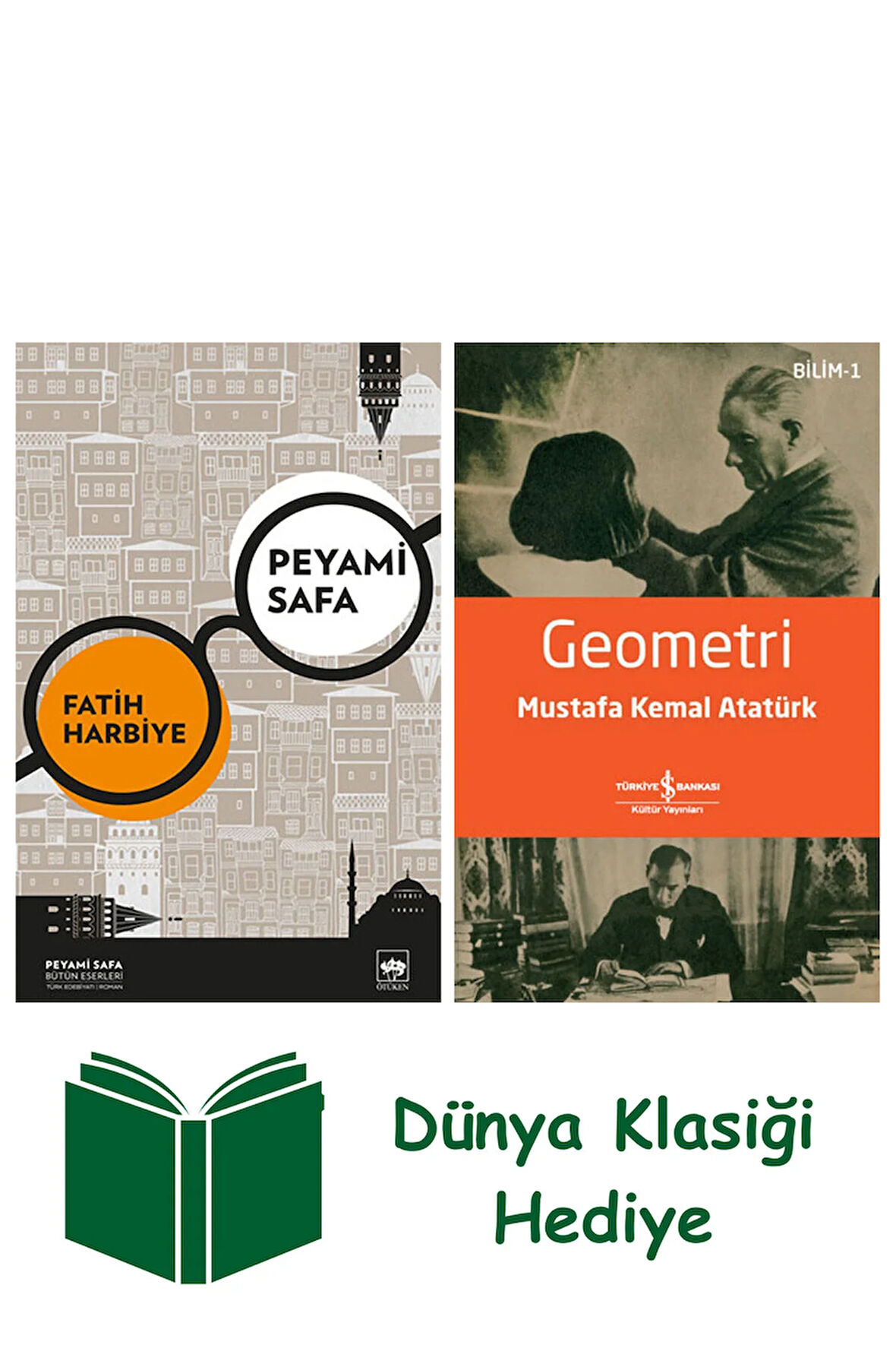 Fatih Harbiye + Geometri + Dünya Klasiği Hediye