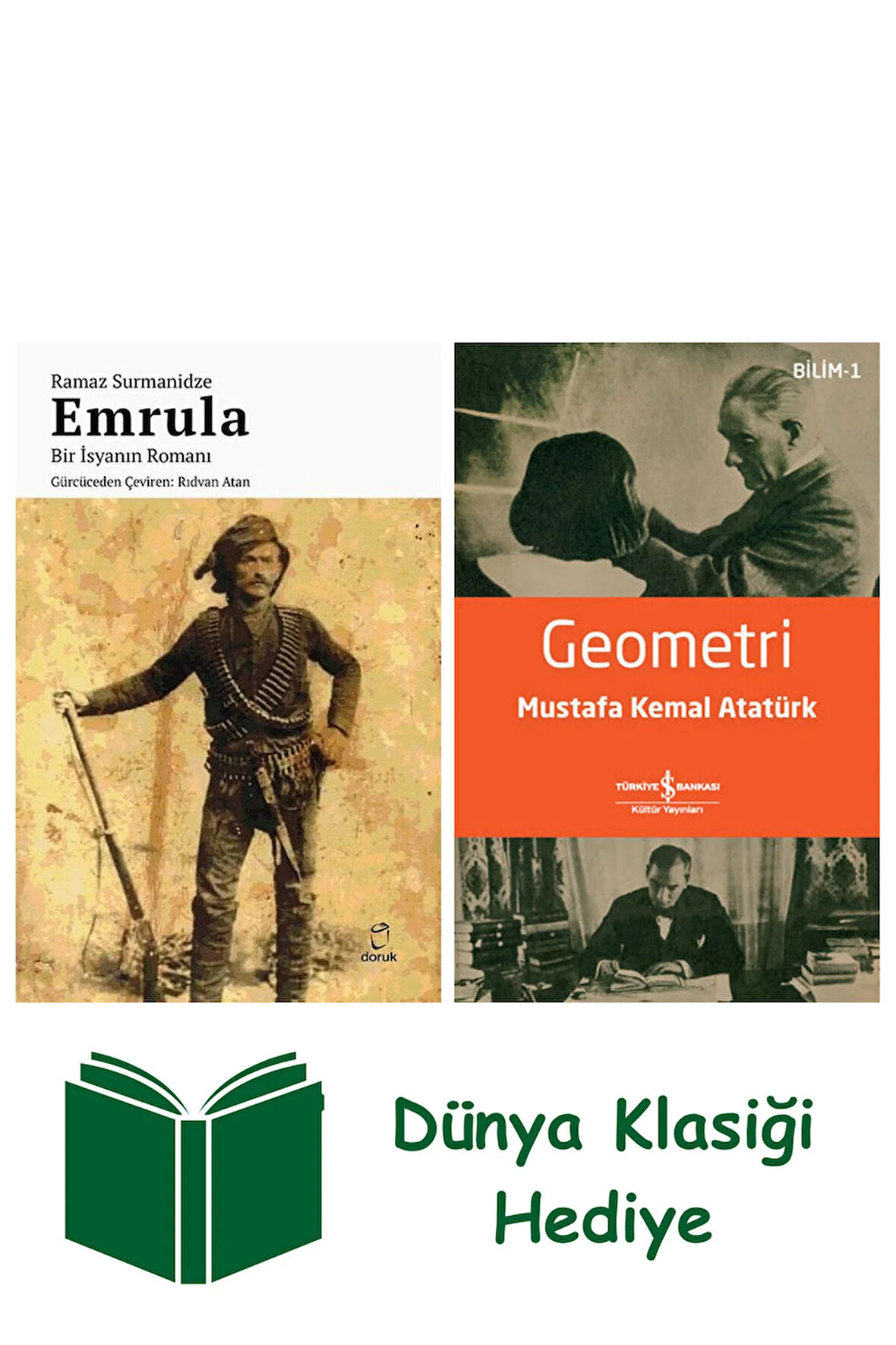 Emrula - Bir İsyanın Romanı + Geometri + Dünya Klasiği Hediye