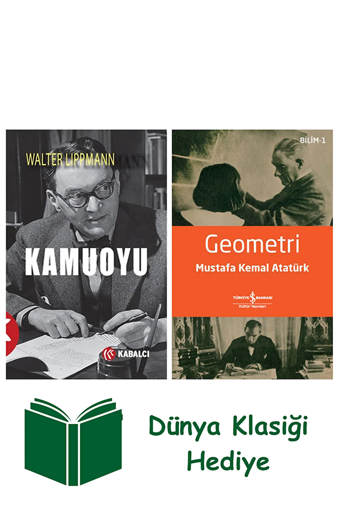 Kamuoyu + Geometri + Dünya Klasiği Hediye