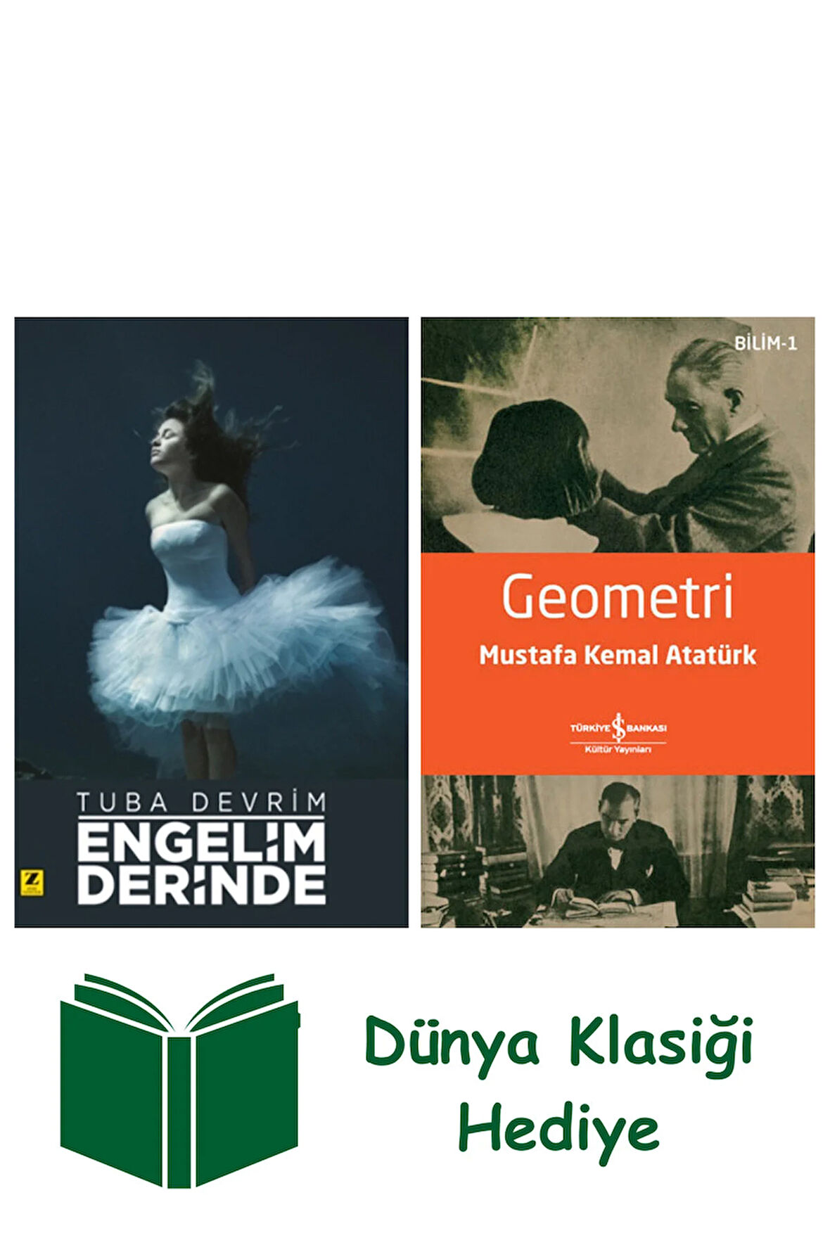 Engelim Derinde + Geometri + Dünya Klasiği Hediye