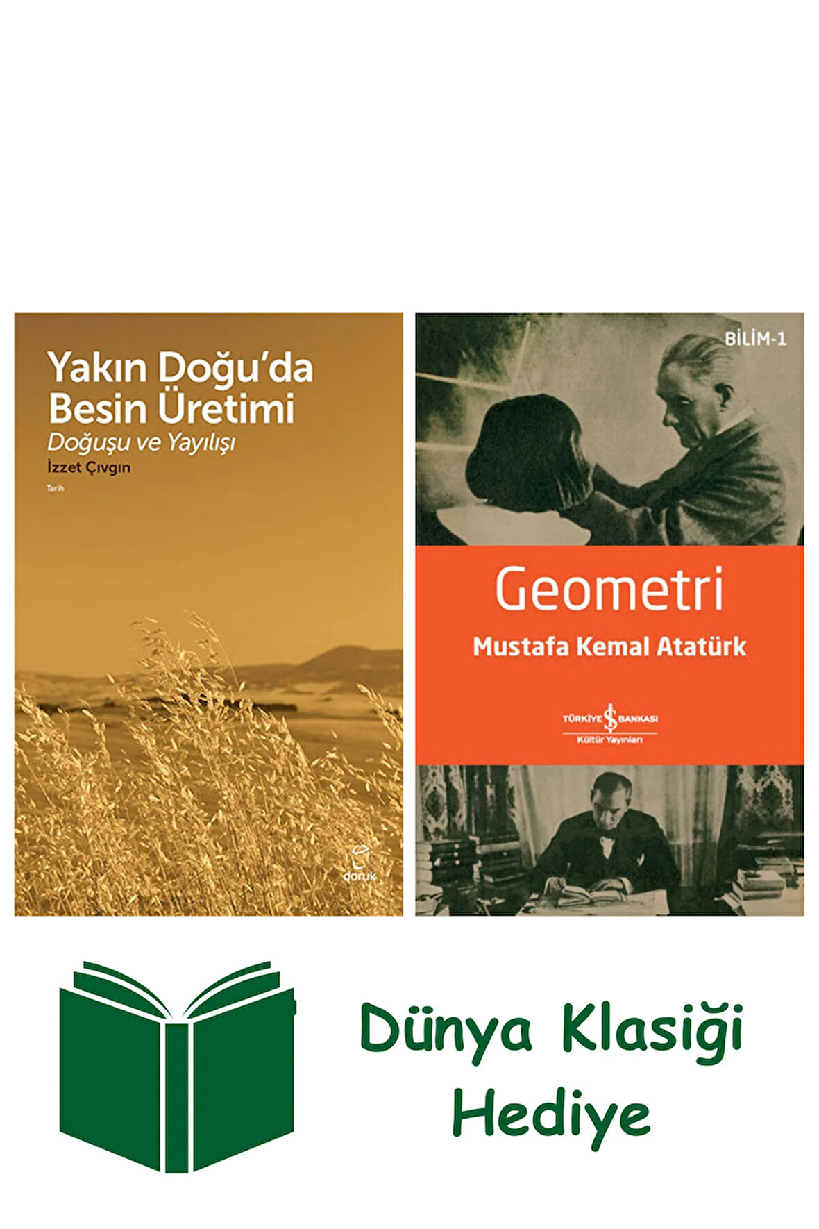 Yakın Doğu’da Besin Üretimi + Geometri + Dünya Klasiği Hediye