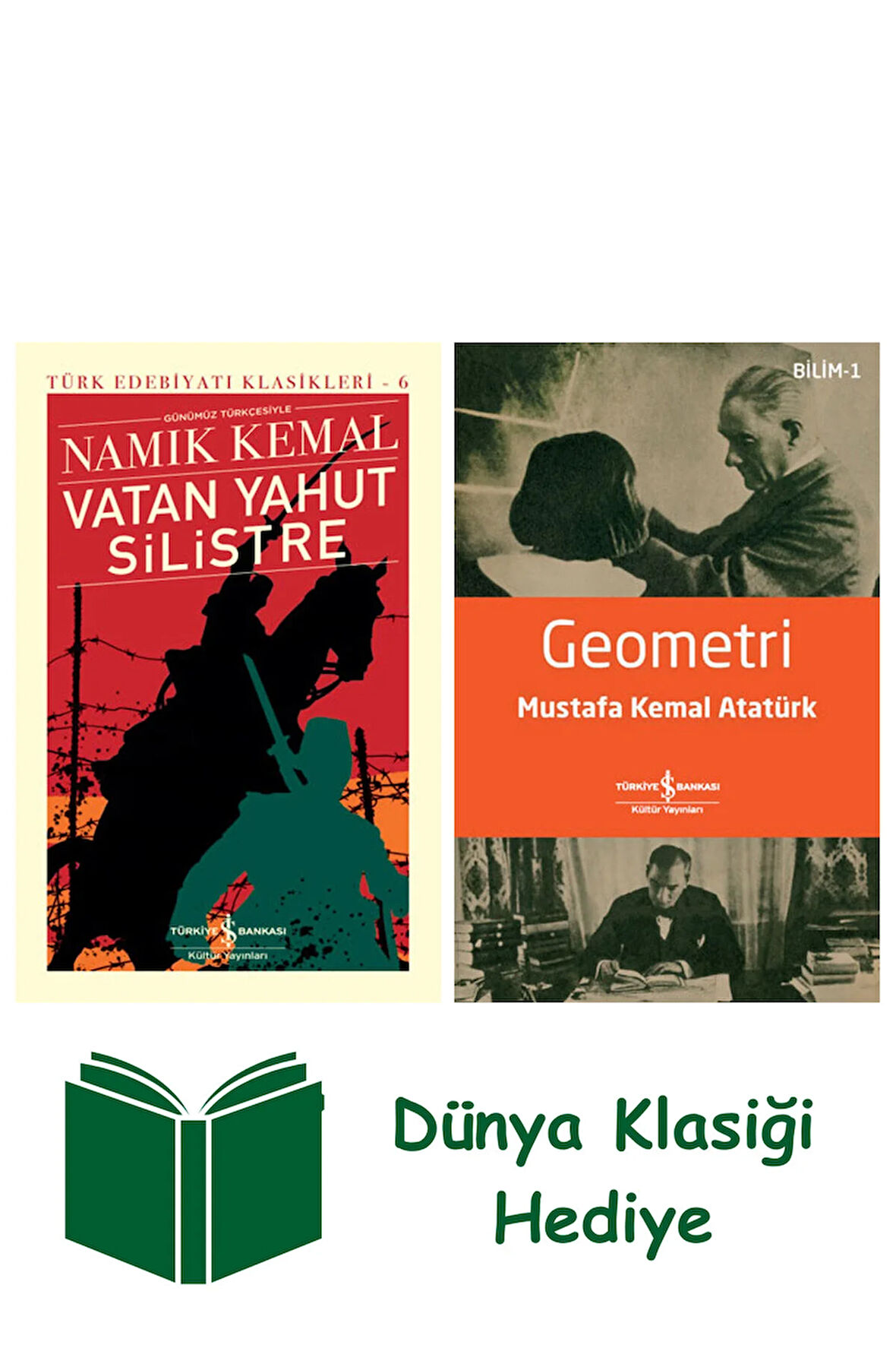 Vatan Yahut Silistre (Ciltli) + Geometri + Dünya Klasiği Hediye