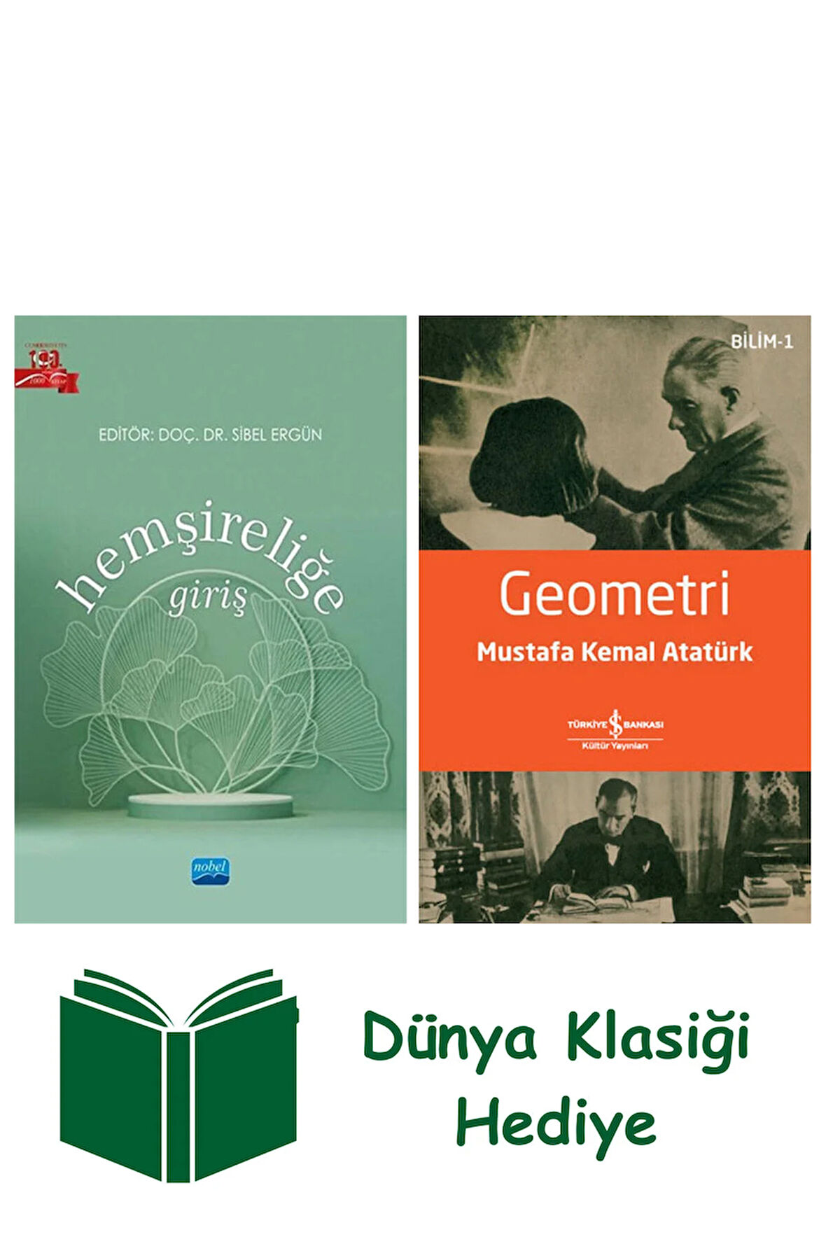 Hemşireliğe Giriş + Geometri + Dünya Klasiği Hediye