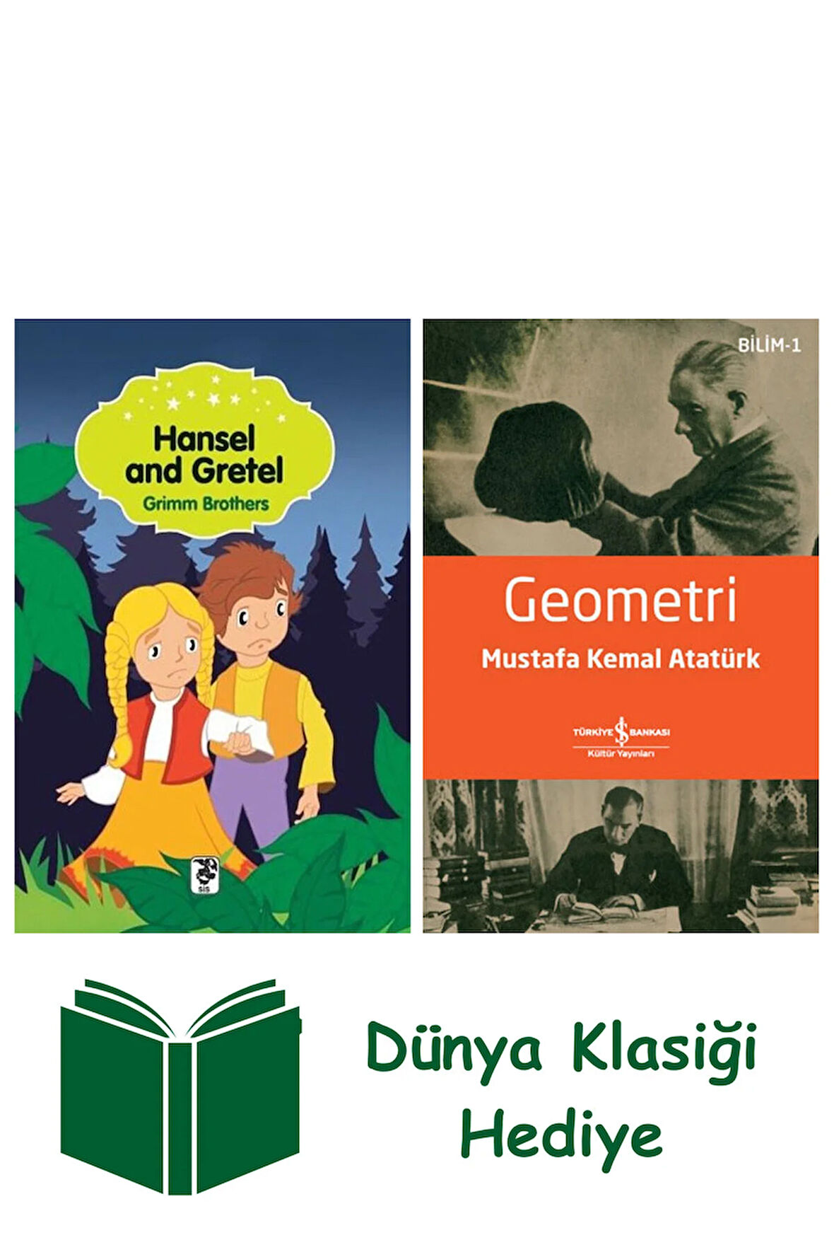 Hansel and Gretel + Geometri + Dünya Klasiği Hediye