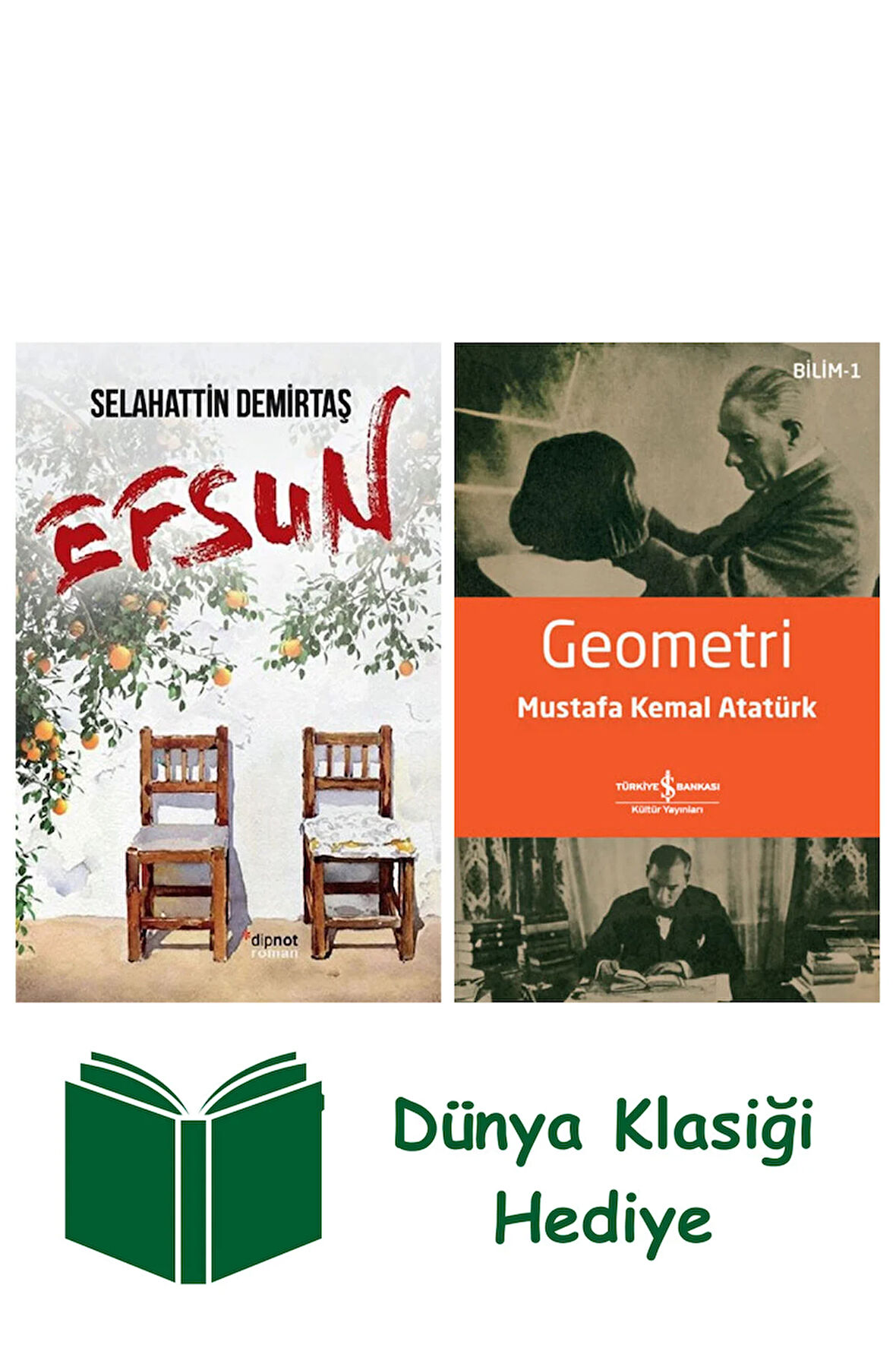 Efsun + Geometri + Dünya Klasiği Hediye