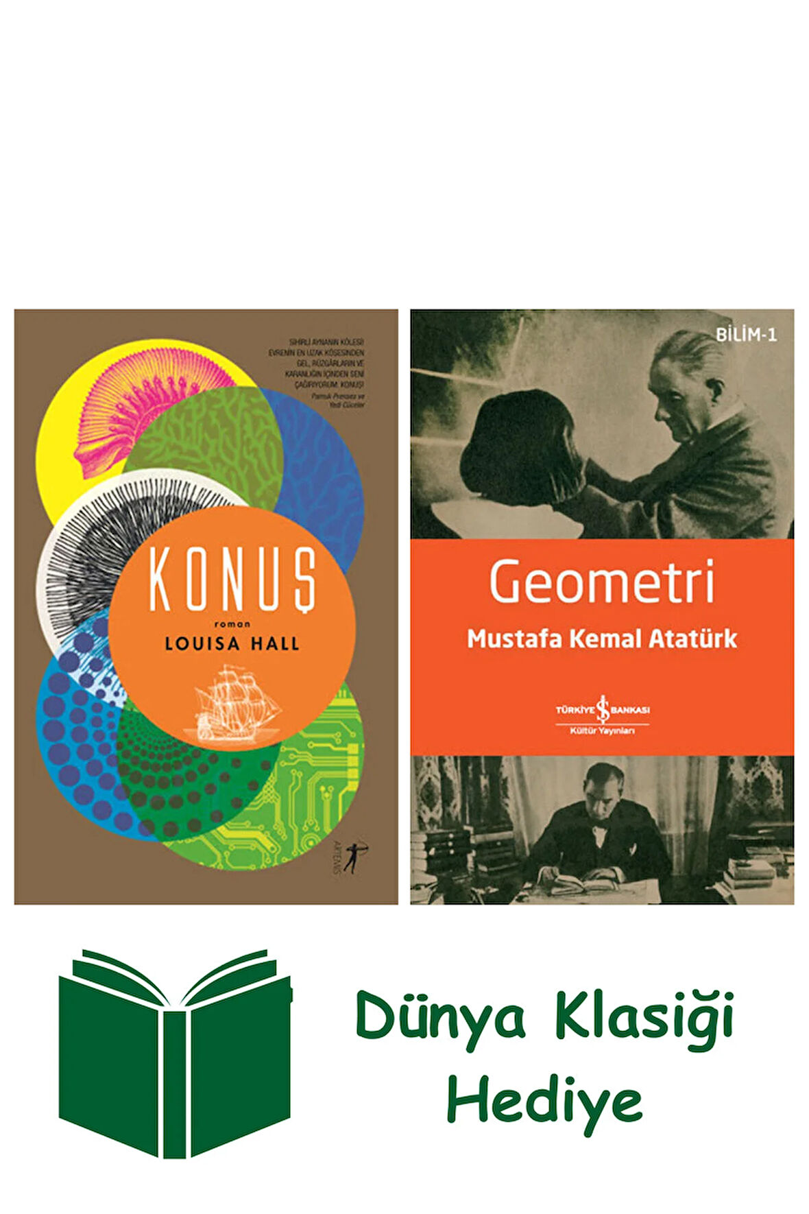 Konuş + Geometri + Dünya Klasiği Hediye