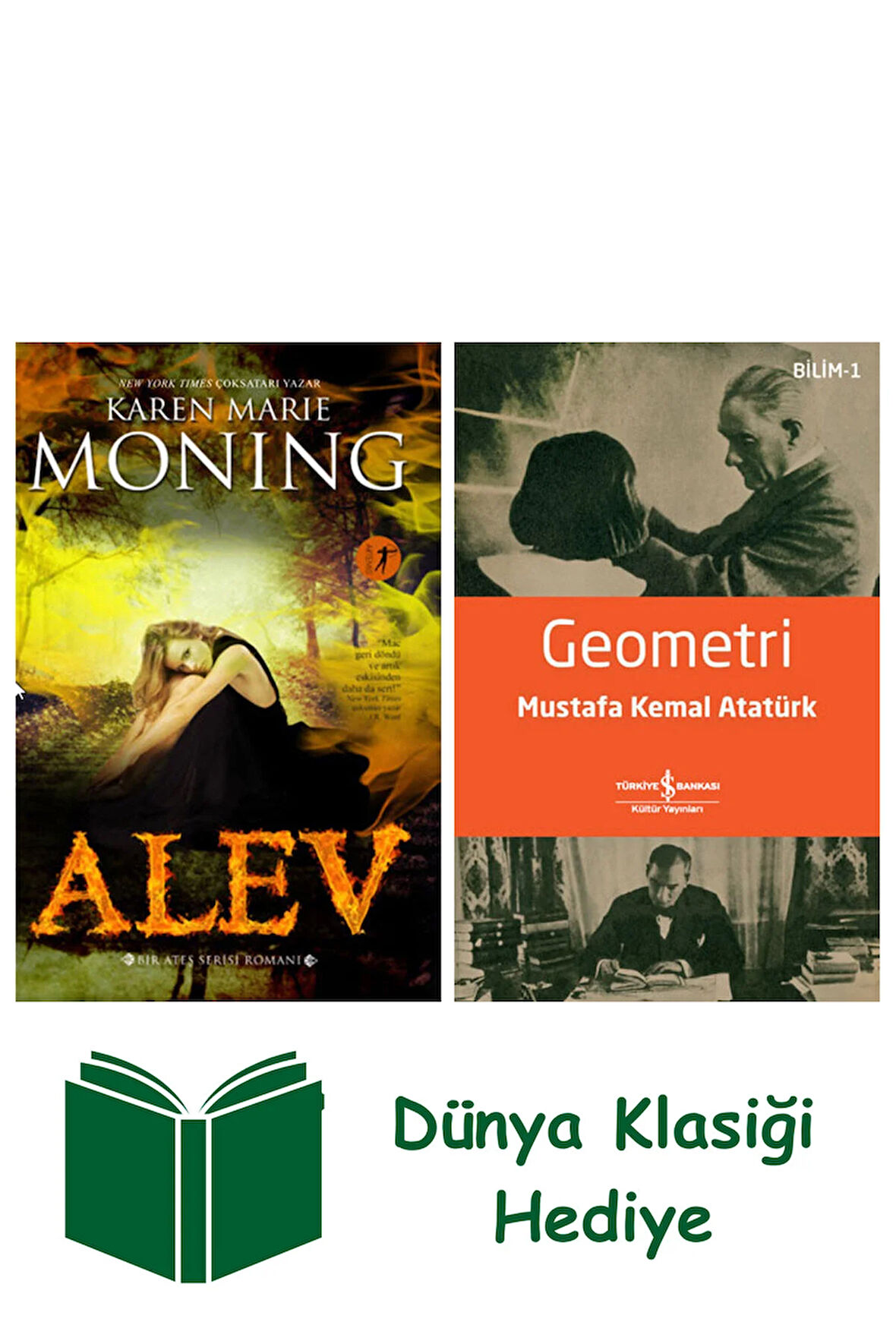 Alev + Geometri + Dünya Klasiği Hediye