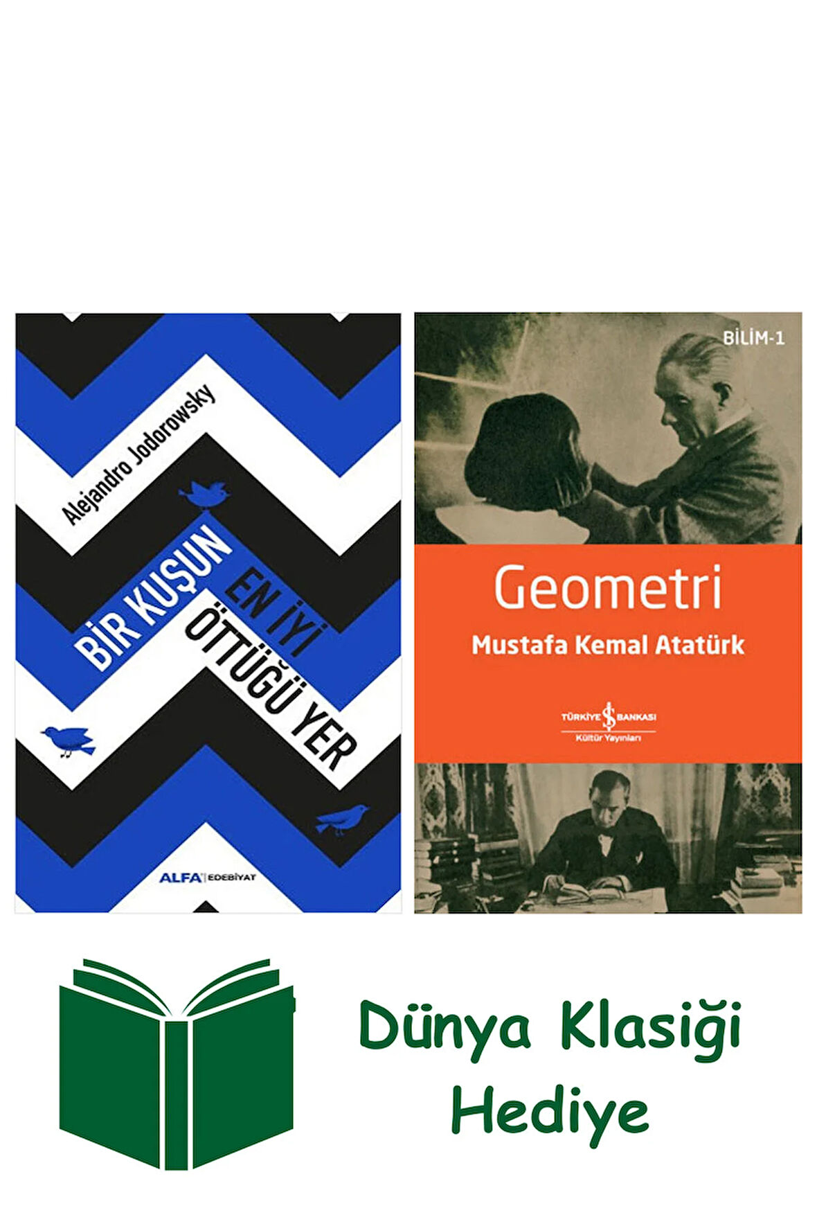 Bir Kuşun En İyi Öttüğü Yer + Geometri + Dünya Klasiği Hediye