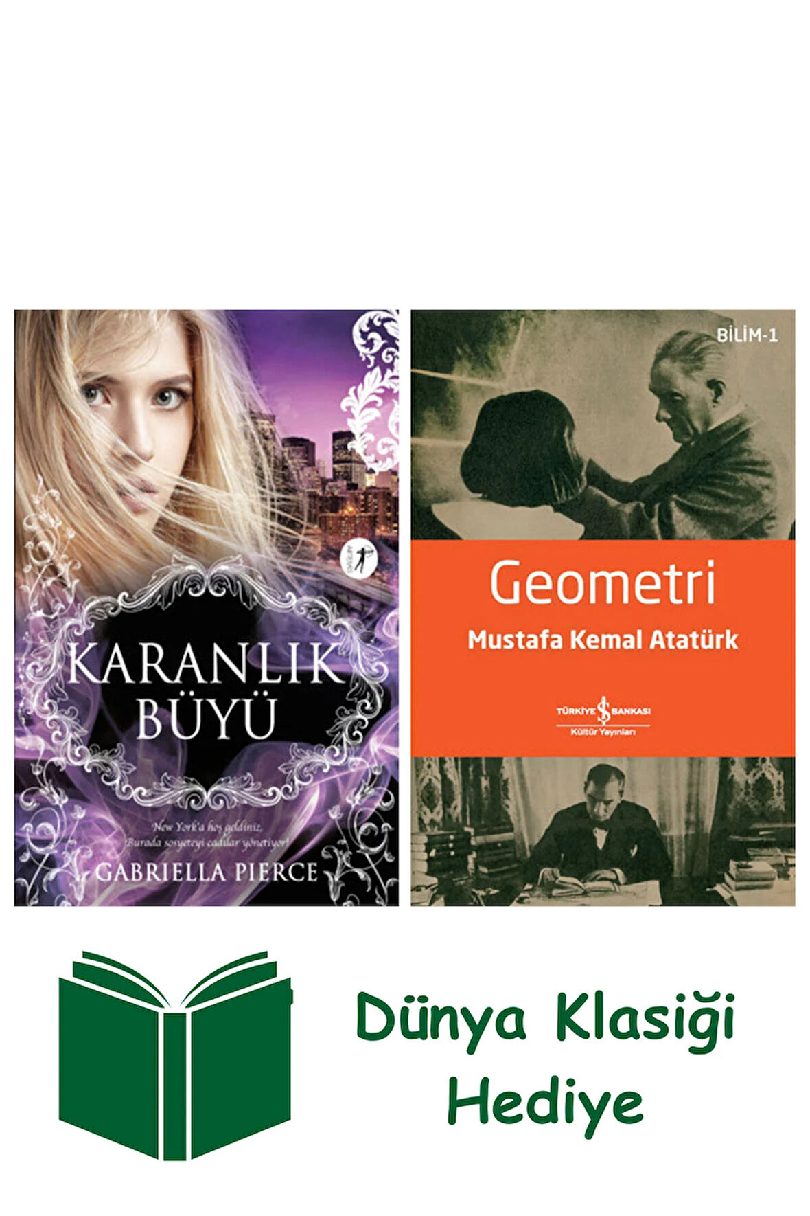 Karanlık Büyü + Geometri + Dünya Klasiği Hediye