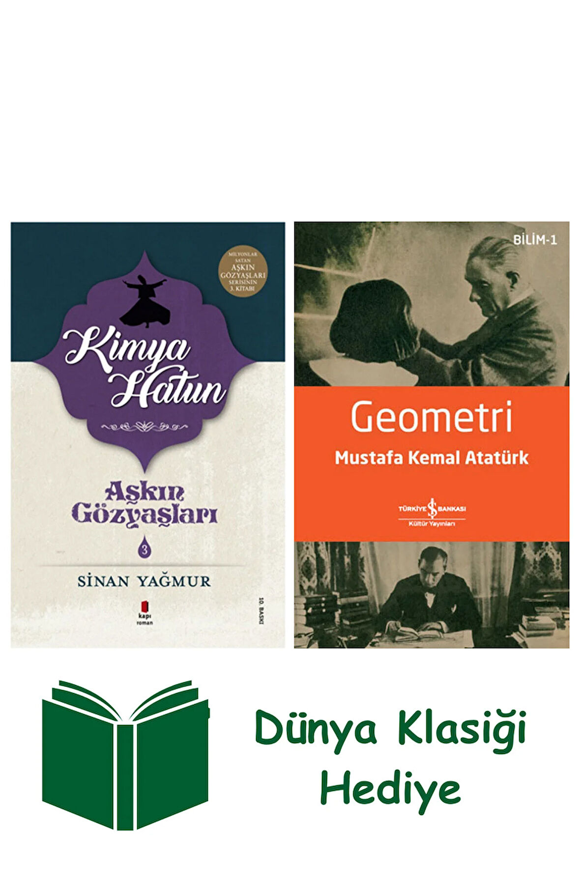 Aşkın Gözyaşları 3 + Geometri + Dünya Klasiği Hediye