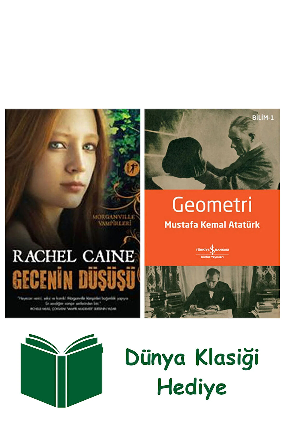 Gecenin Düşüşü + Geometri + Dünya Klasiği Hediye