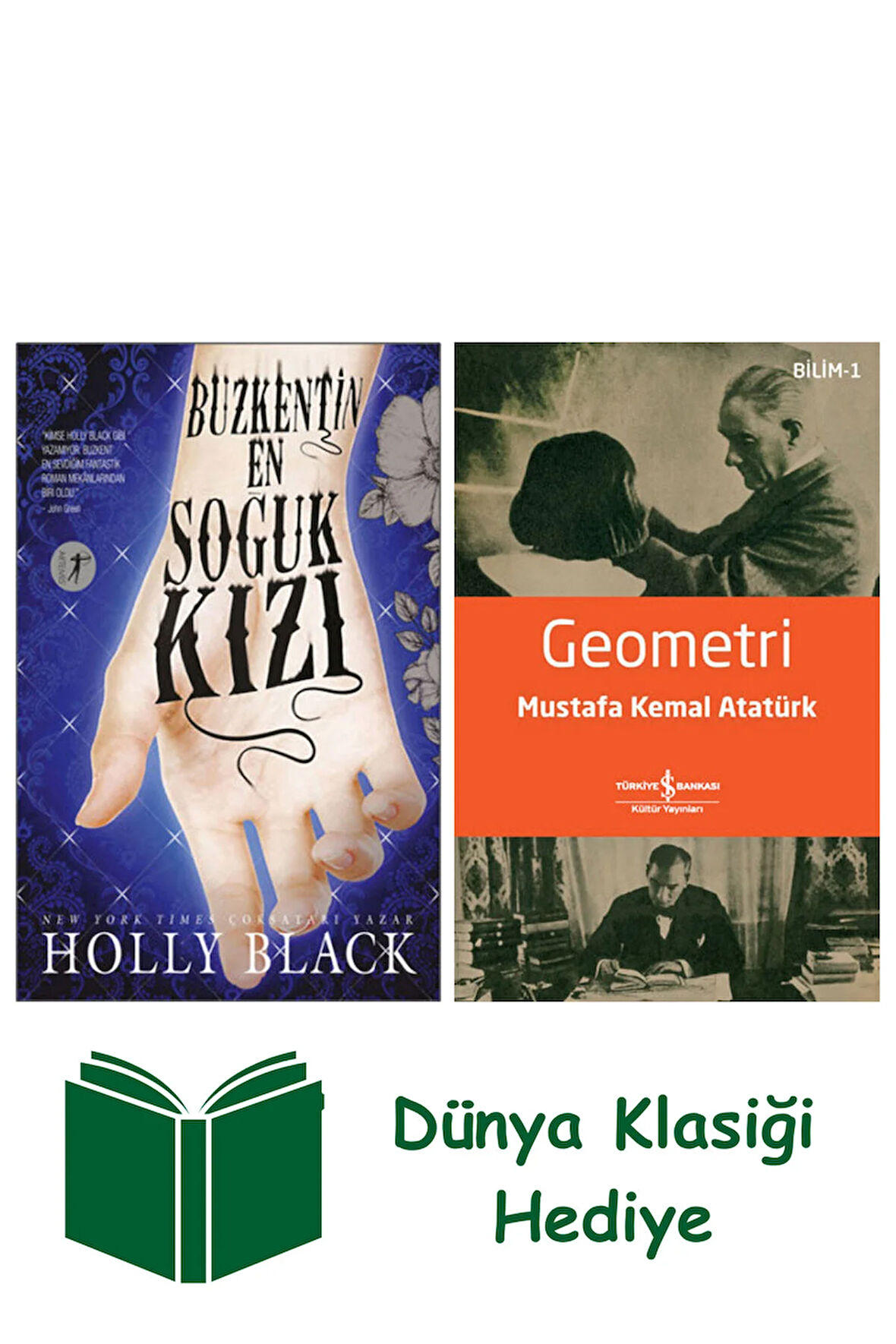 Buzkentin En Soğuk Kızı + Geometri + Dünya Klasiği Hediye
