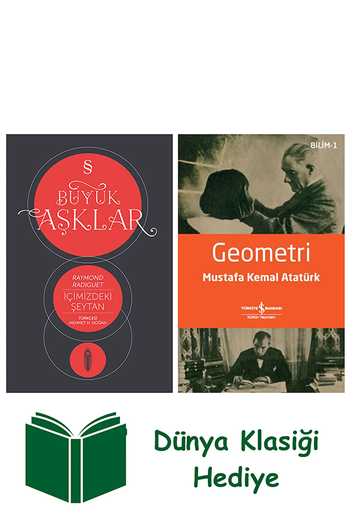 İçimizdeki Şeytan + Geometri + Dünya Klasiği Hediye